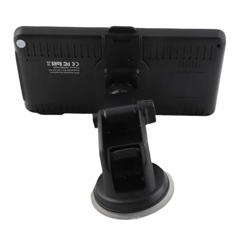 Nawigator GPS, 7-calowy Ekran Dotykowy HD Nawigacja GPS ze Wskazówkami Głosowymi dla Win CE6.0, 256MB R AM 8GB ROM, Przenośny System GPS dla Samochodów Ciężarowych Autobusów