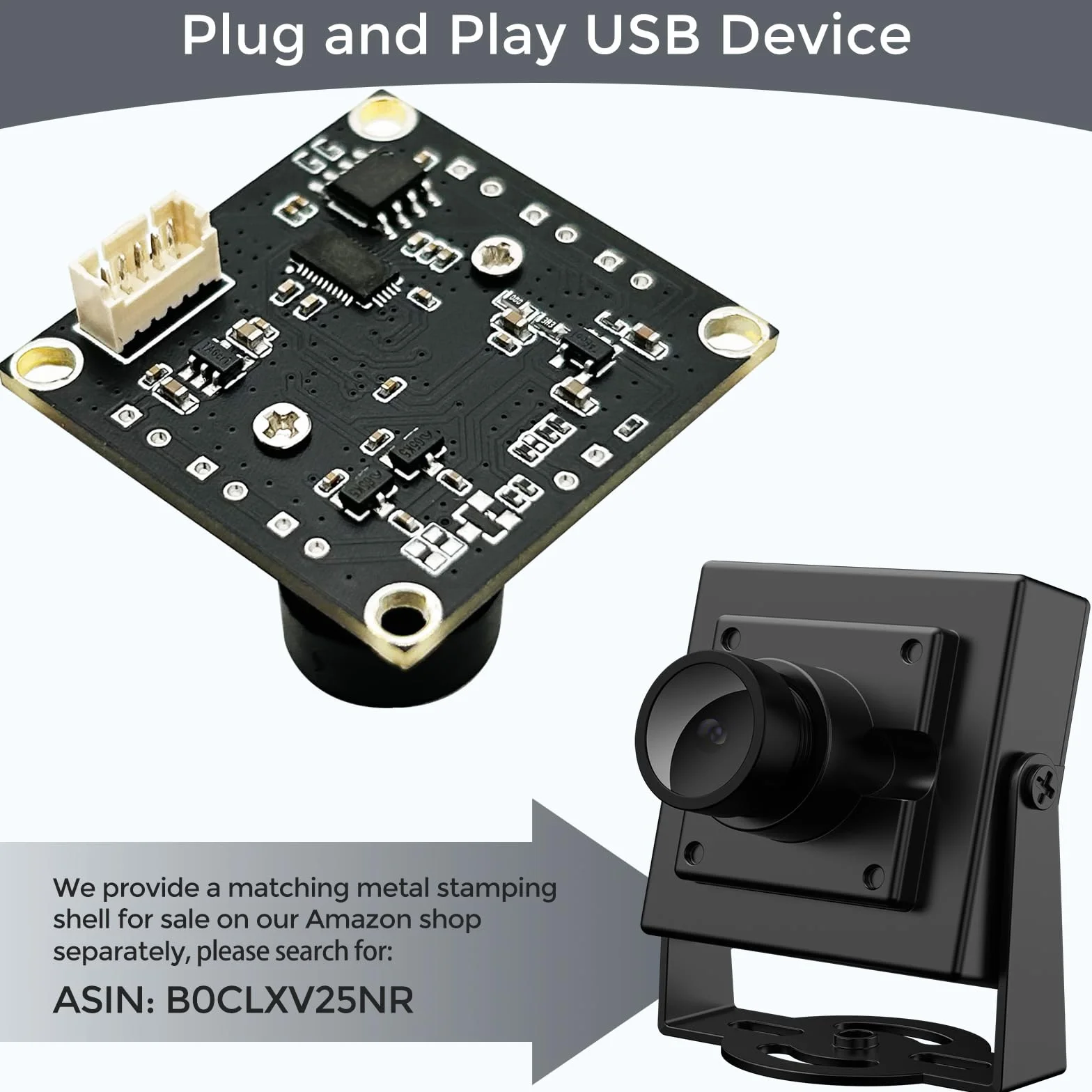 InnoMaker Kamera USB 2.0 1080P UVC 130° szerokokątna Plug & Play dla PC Raspberry Pi