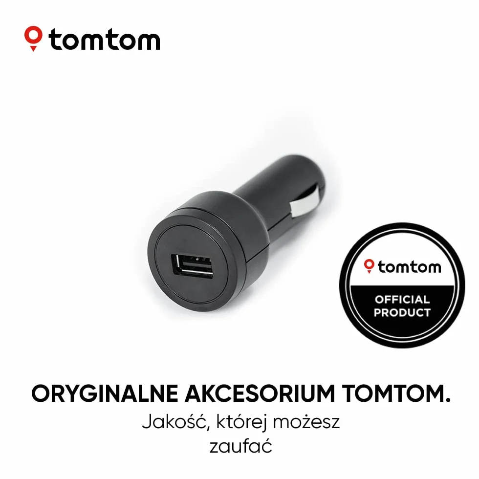 Ładowarka samochodowa TomTom 7-calowa (np. Discover, Expert, Camper Max)