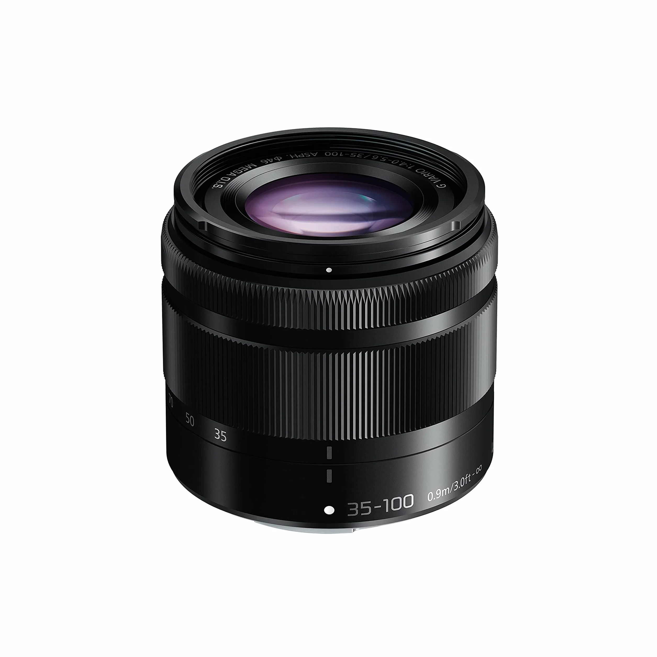 Panasonic H-FS35100 LUMIX G VARIO teleobiektyw (ogniskowa 35-100mm/70-200mm, przysłona F4.0(Wide) - F5.6(Tele), filtr φ46mm/1,8", micro 4/3), czarny