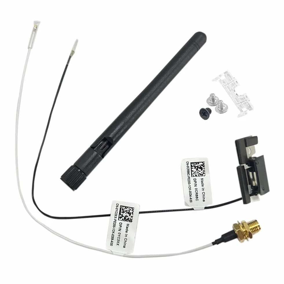Antena WiFi wbudowany kabel do Dell OptiPlex 3020 3040 3050 3060 3070 5050 7040 7050 7060 7070 7260 9020 MFF 2.5G D09U001 FWR8V P9YC5 YC3XX 0 YCWF4V9 0F3XFM