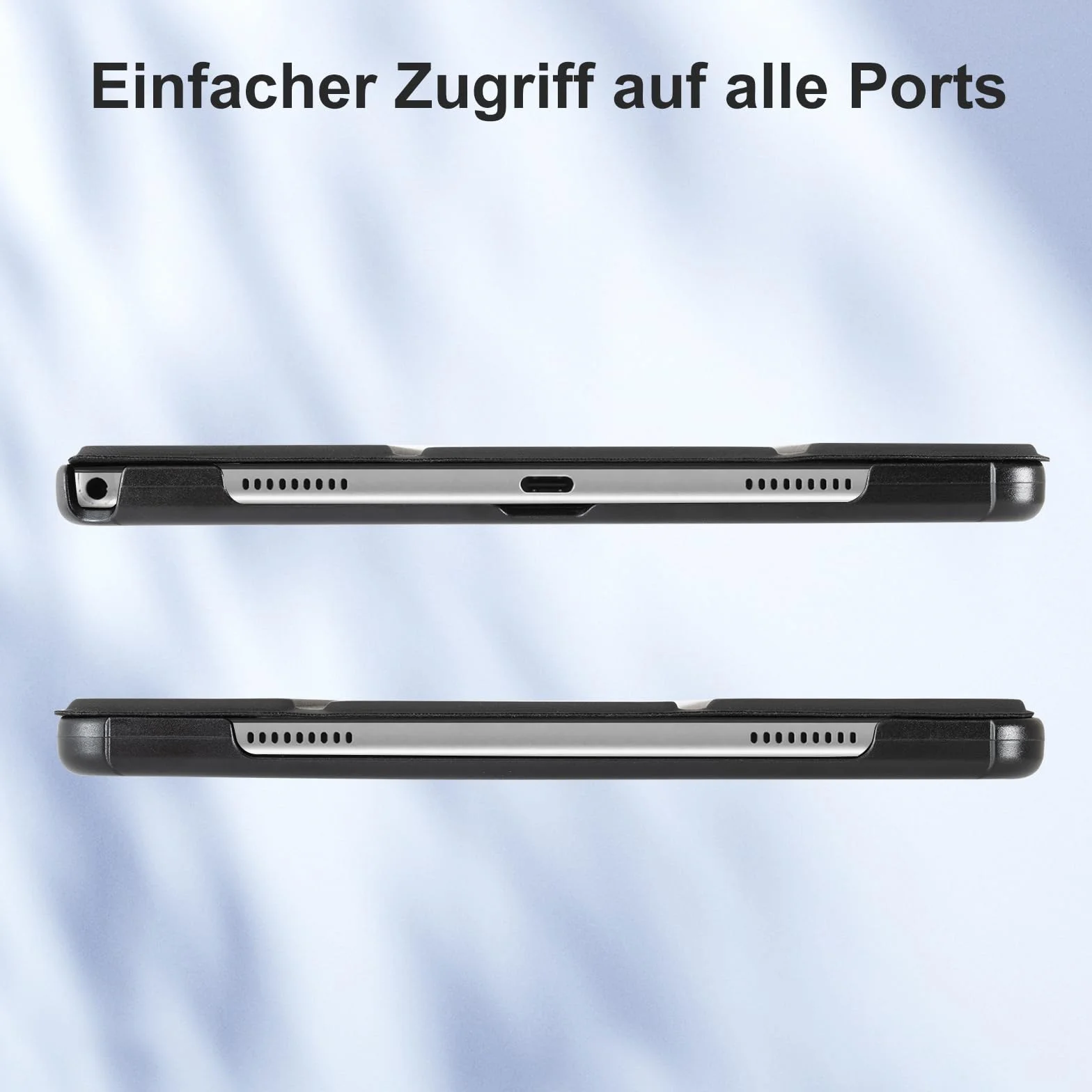 CoBak Etui Case do 11-calowego Samsunga Galaxy Tab A9 +/ A9 Plus 2023, wiele kątów widzenia, całkowicie nowe inteligentne etui ze skóry PU z funkcją automatycznego uśpienia (czarne)