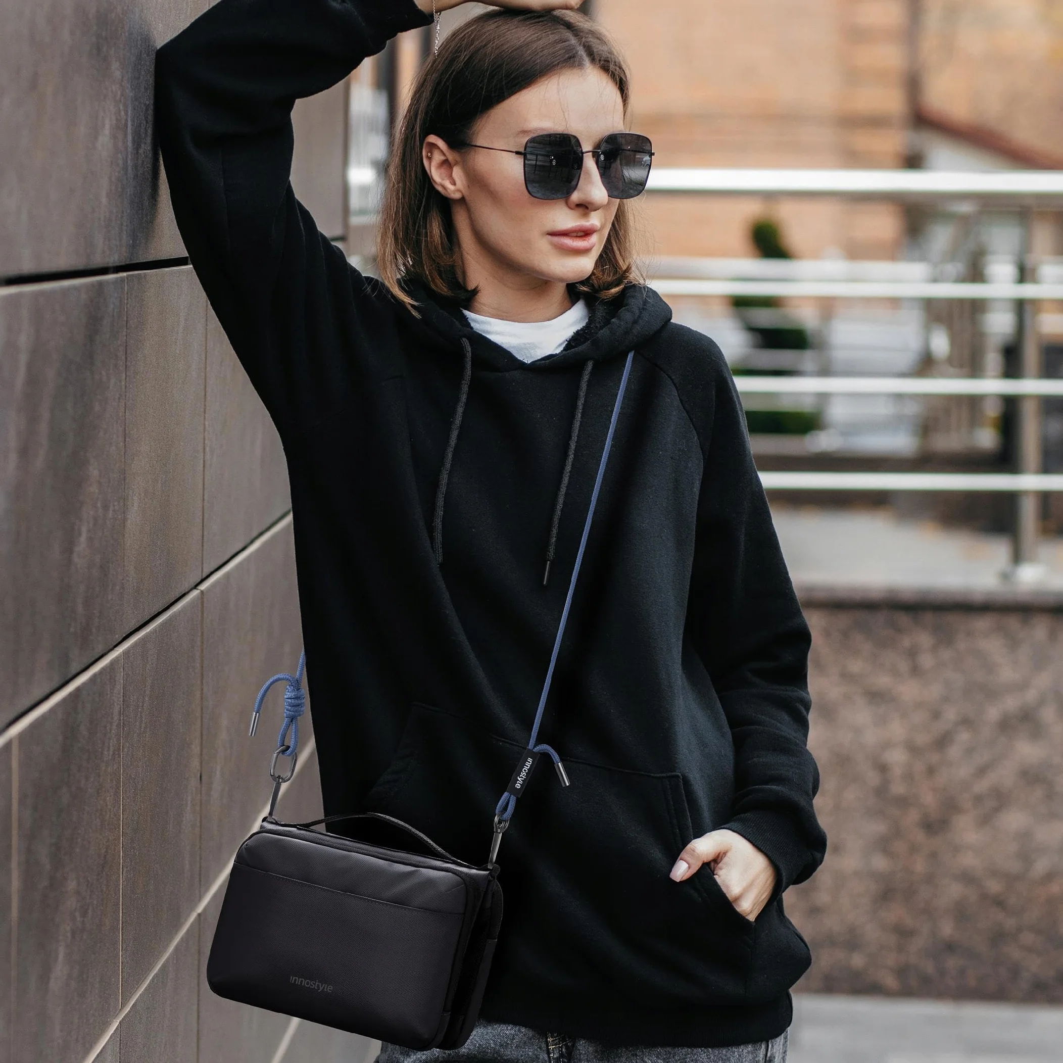 Smycz do Telefonu Na Szyje, Wkładka Crossbody, Mocna, Uniwersalny Łańcuszek na telefon komórkowy, Smycz do wszystkich smartfonów, Ochrona przed upadkiem, regulowana zdejmowana