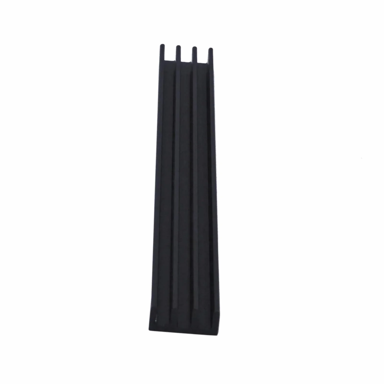 Radiator, 5 s/partia aluminiowy radiator radiatorowy czarny do elektronicznego chłodzenia LED RAM