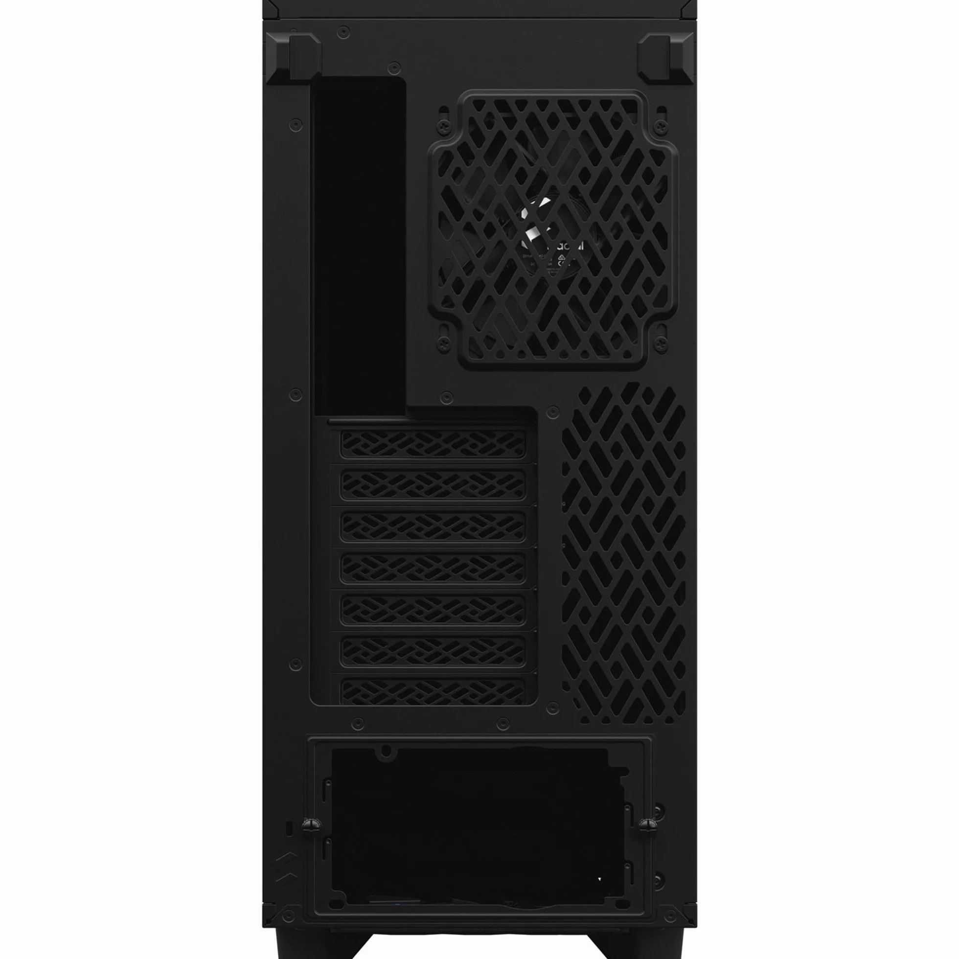 Fractal Design Define 7 Compact Black, kompaktowa obudowa PC ATX wykonana z aluminium/stali, izolowana do cichych komputerów - czarna