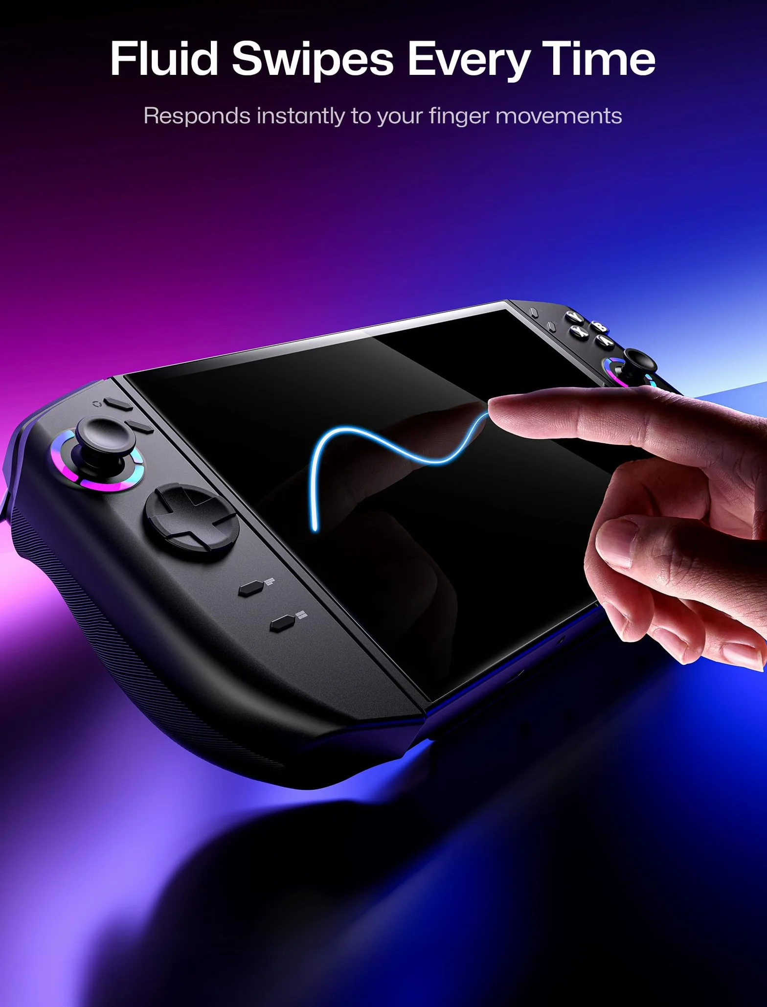 JSAUX Ochraniacz ekranu do Legion Go Gen 2 Handheld 22.4 cm (2025), łatwy w instalacji z ramką prowadzącą, pełne pokrycie 22.4 cm, odporne na zarysowania, akcesoria ochronne ze szkła hartowanego Ultra