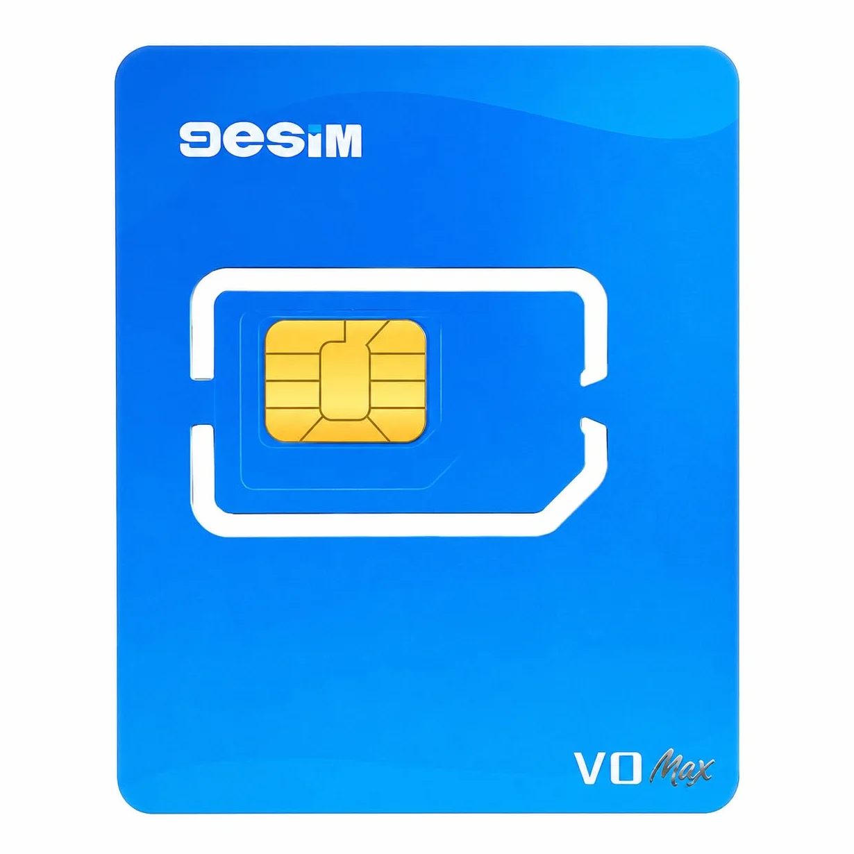 V0MAX fizyczna karta eSIM do odblokowanych telefonów Android – adapter SIM na eSIM, 30 profili + 1 GB danych gratis, menu STK, Nano/Micro/Standard,podróże USA/Europa/Japonia/Chiny