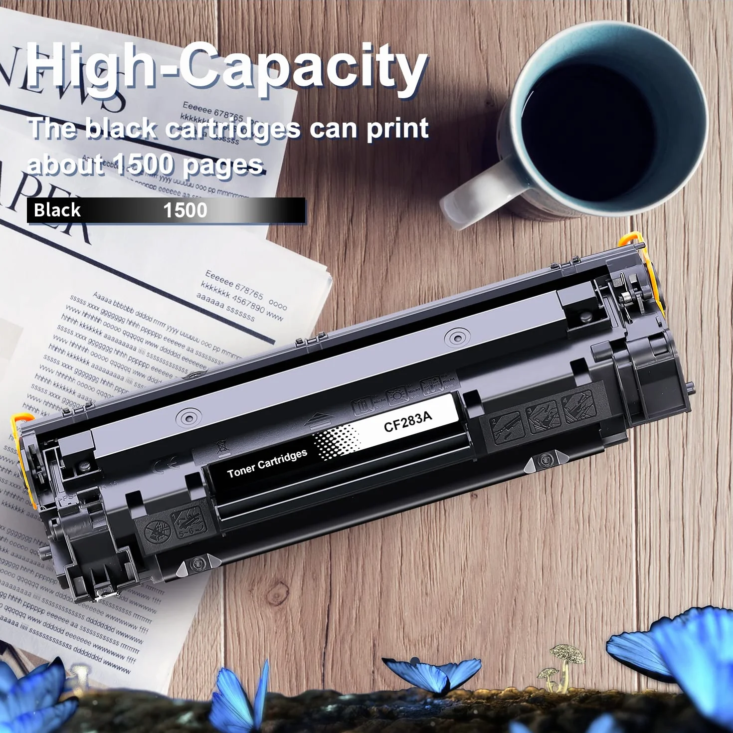 LOSMANN Czarny Toner Kompatybilny z HP CF283A 83A do HP LaserJet Pro MFP M120 Series