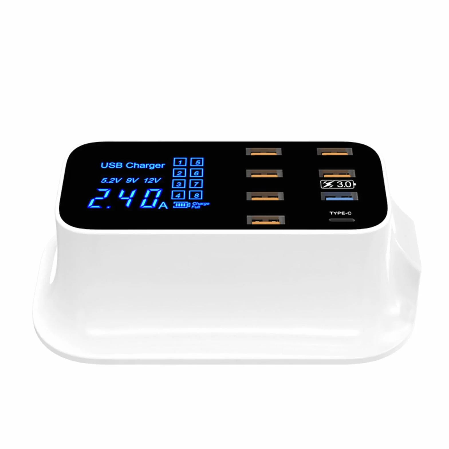 Wieloportowa ładowarka do szybkiego ładowania, ładowarka do telefonu komórkowego, wieloportowa ładowarka USB do szybkiego ładowania