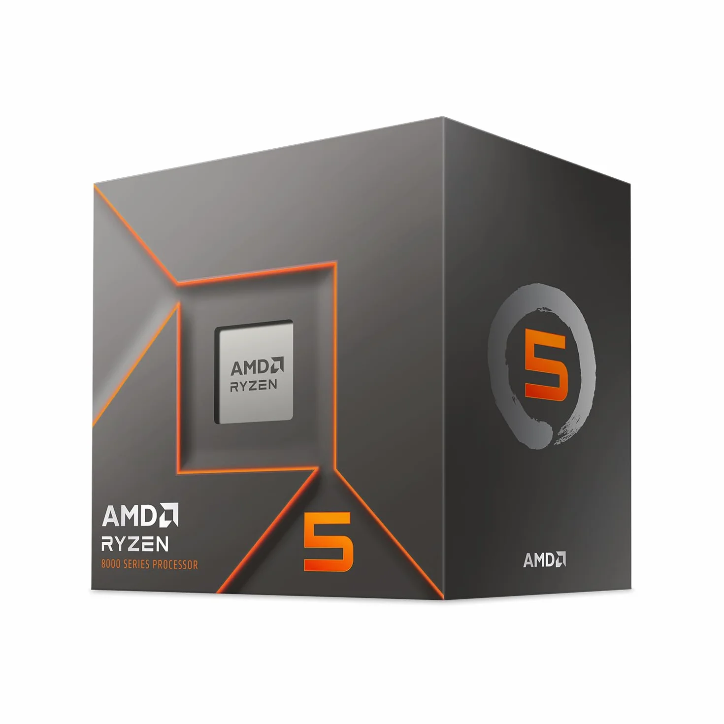 AMD Procesor Ryzen 5 8400F, z Wraith Stealth Cooler AM5, 4,2 GHz, 6 rdzeni/12 wątków, 22 MB, 65 W, autoryzowany sprzedawca 100-100001591BOX/EW-1Y