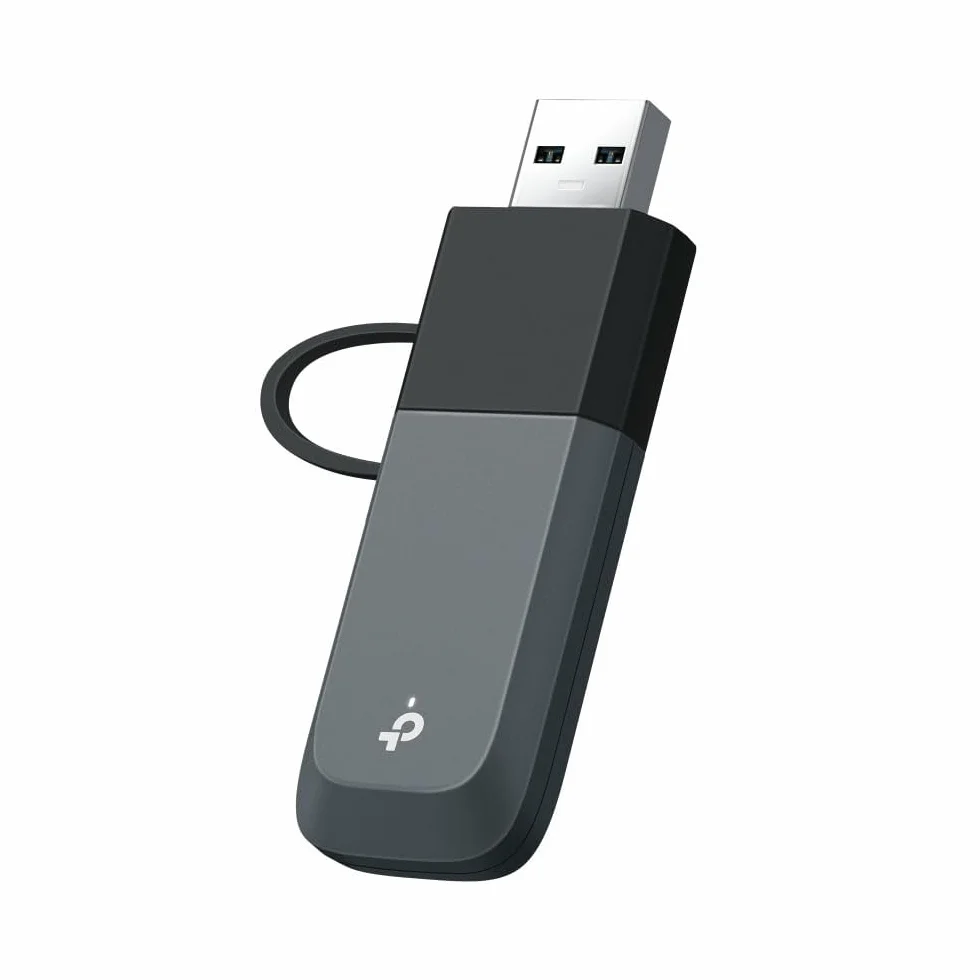 TP-Link Archer TBE400U Wi-Fi 7 pendrive do PC, USB-C/A WLAN adapter BE6500 Tri-Band, MU-MIMO, WPA3, USB 3.0, kompatybilny tylko z Windows 10/11