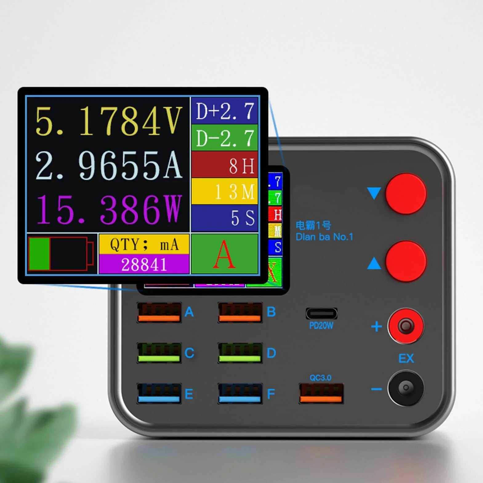 Ładowarka USB 8 Portów Stacja Ładowania Hub USB Wielofunkcyjny Zasilacz do Telefonu Tabletów Szybkie Ładowanie Bezprzewodowe Biuro Dom