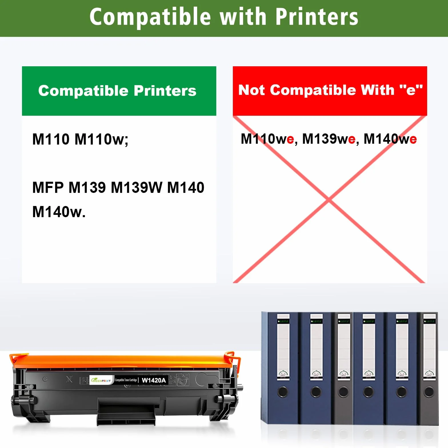 MET CHIP 142A W1420A kompatybilny toner 1000 stron standardowa pojemność czarny do drukarek H P LaserJet M110 M110w MFP M139 M139w M140 M140w drukarki, nie działa z modelem H P + kończącym się na "e"