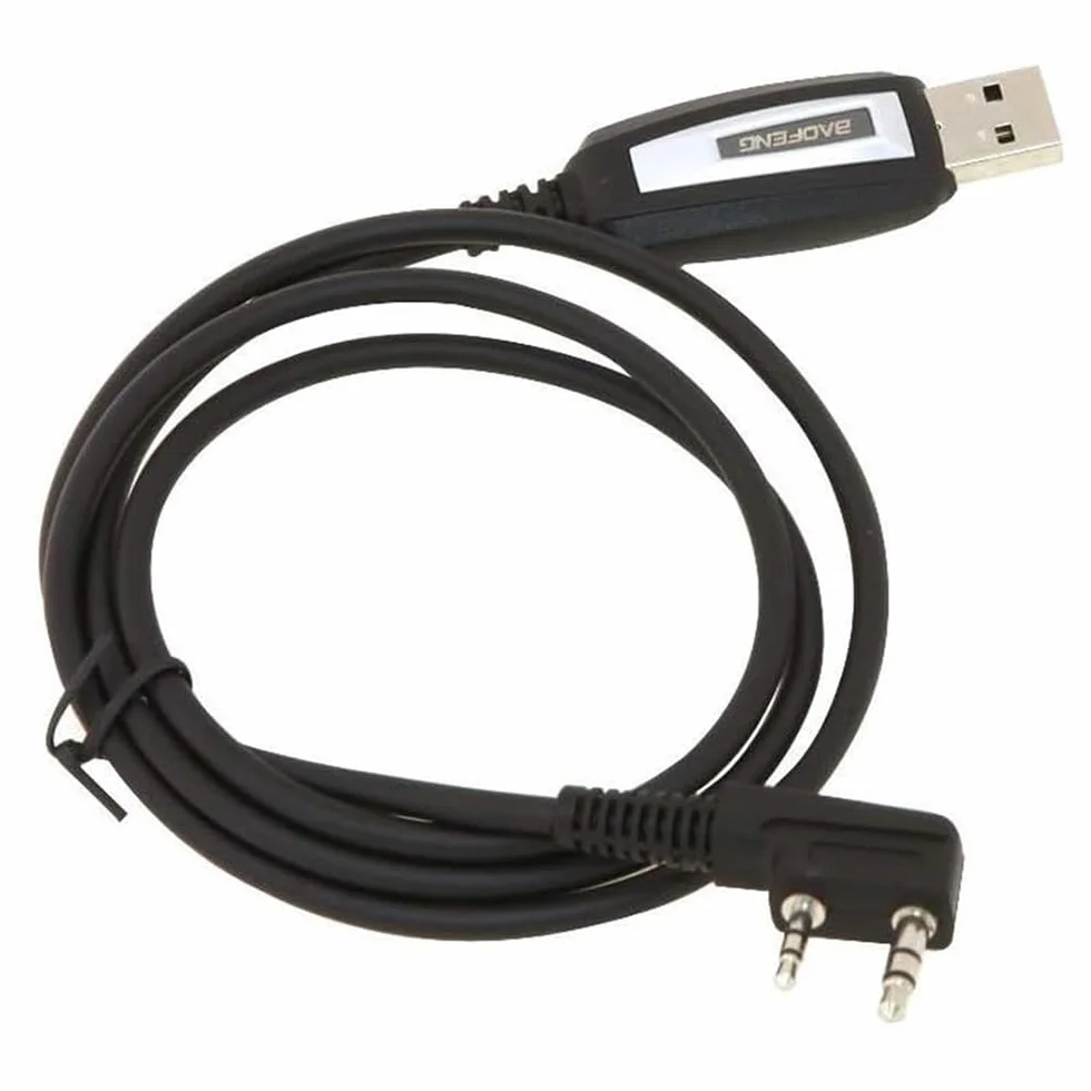 BaoFeng Programming Cable UV-5R/5RA/5R Plus/5RE, UV3R Plus, BF-888S, 5R EX, 5RX3, GA-2S