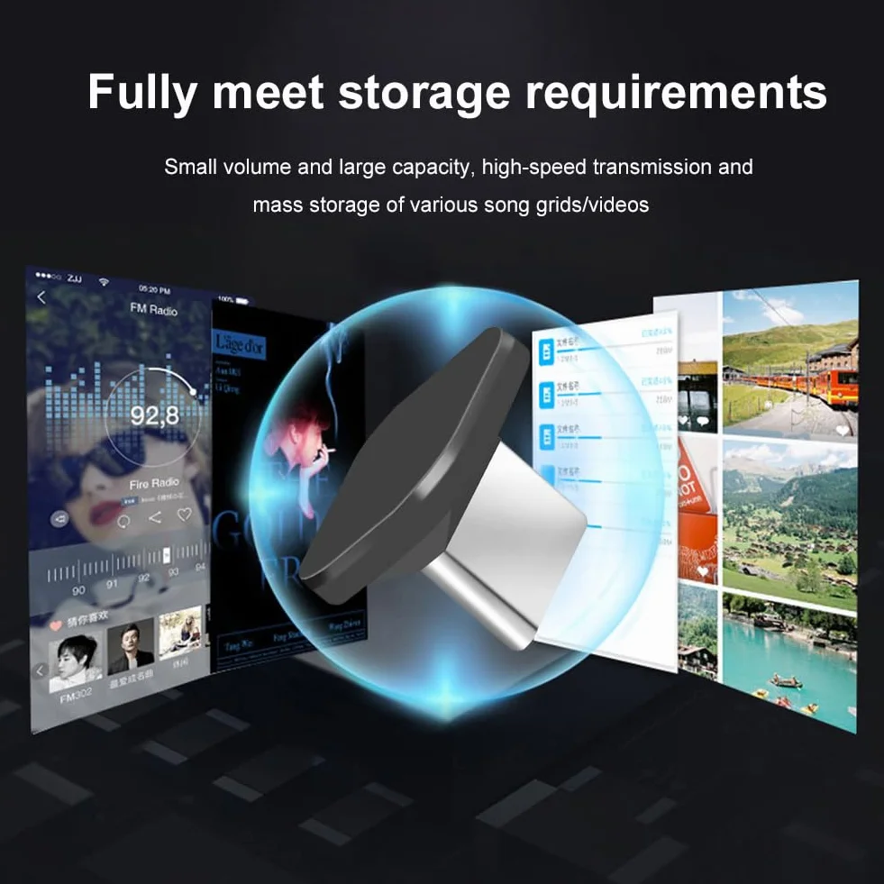 Pamięć flash USB typu C 16 GB 32 GB 64 GB wodoodporna IPX-7 szybka transmisja