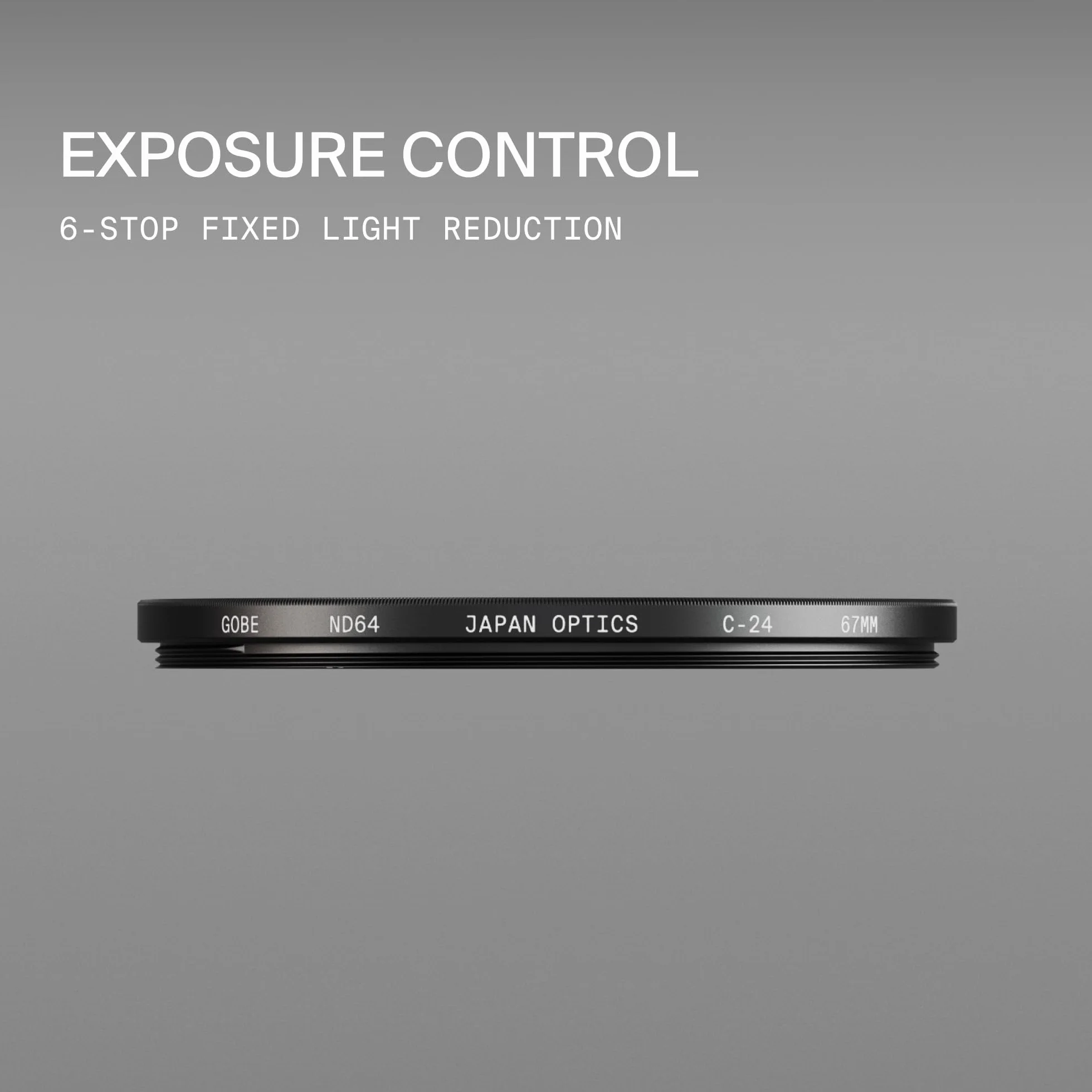 Gobe 49mm filtr szary ND64 (6 stopni) do obiektywu