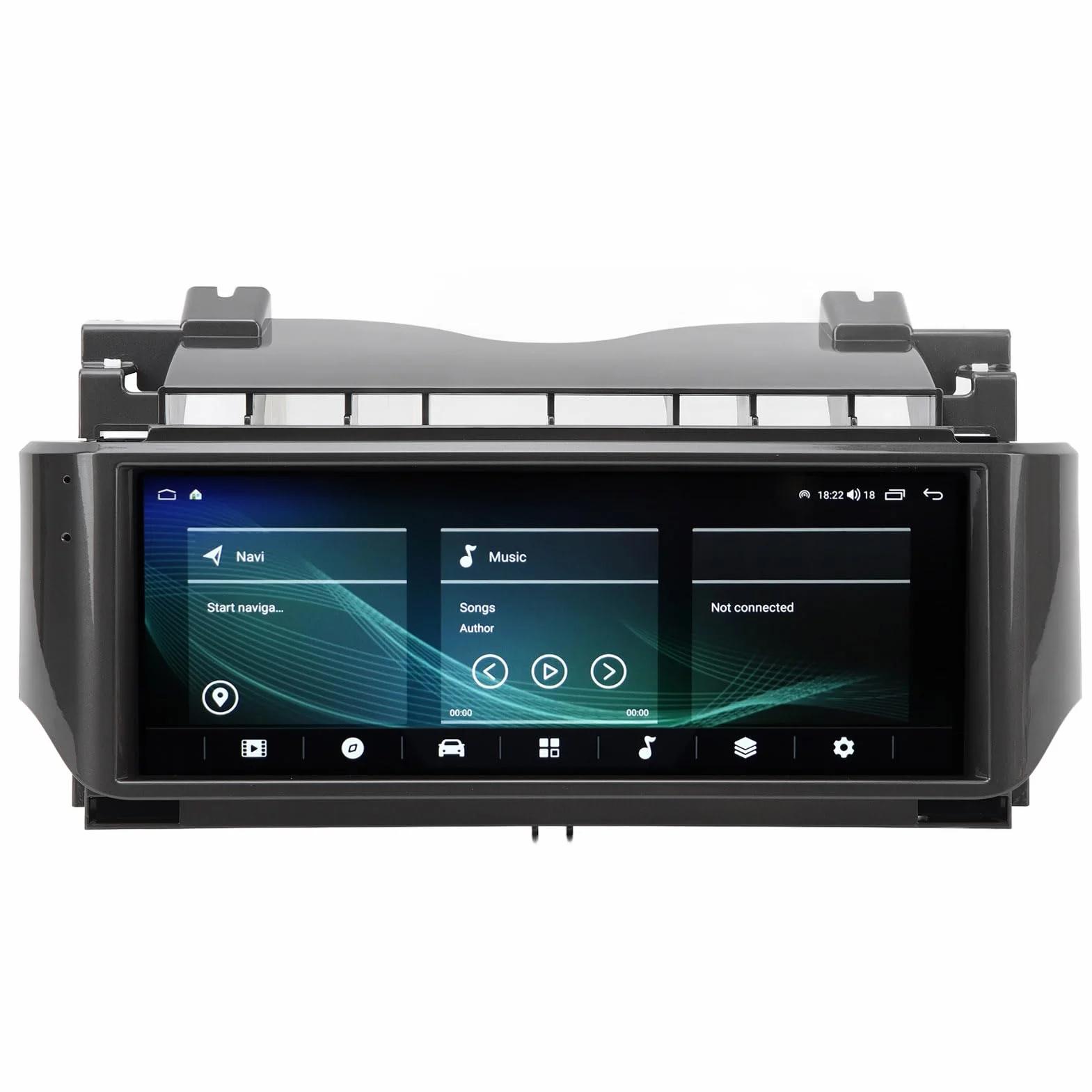 12.3in 8 rdzeń Samochodowy Odtwarzacz Multimedialny, Przenośne Samochodowe Stereo Ekran Dotykowy Nawigacja GPS Radio Stereo Zamiennik dla Rover V8 L322 (8+128G)