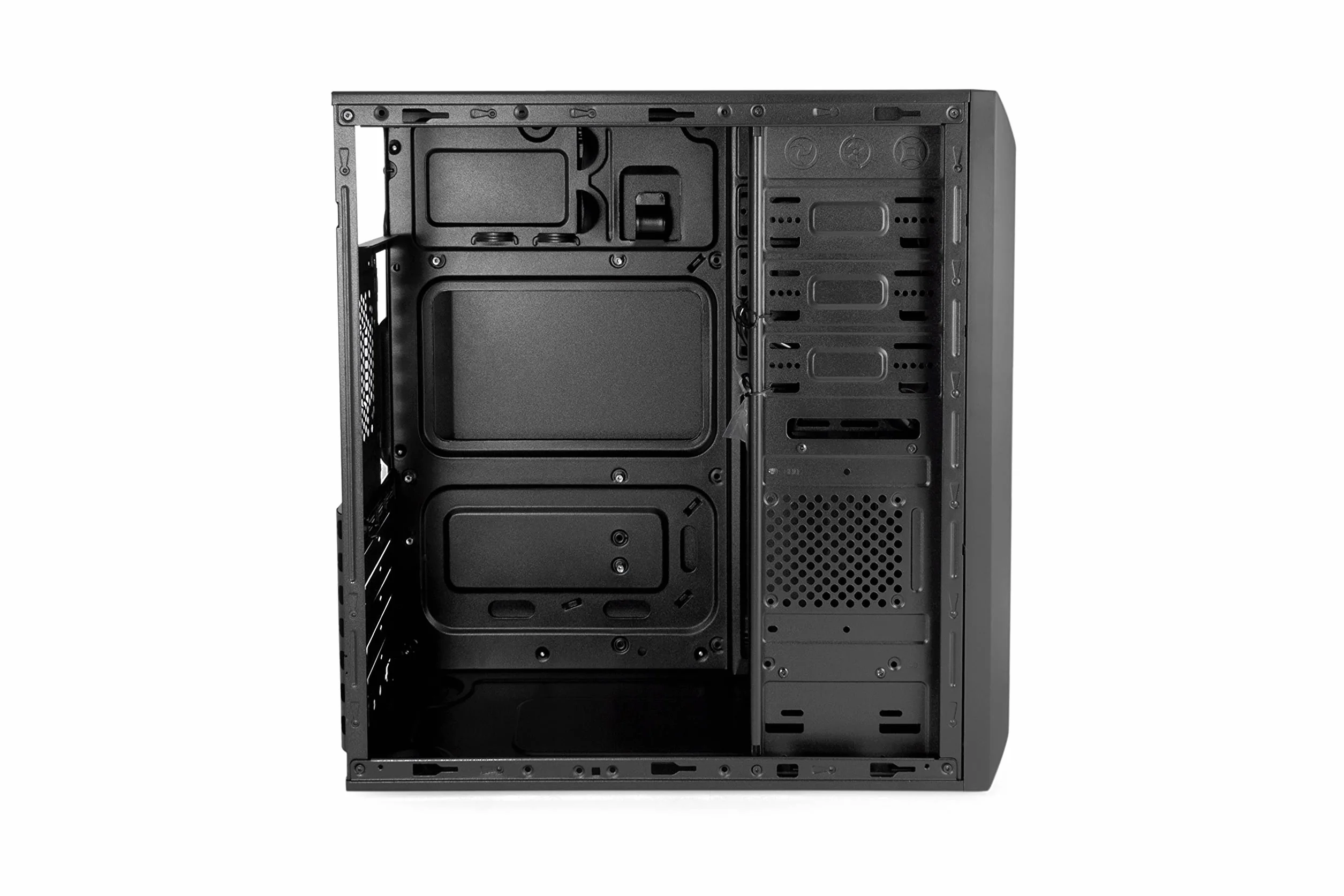 CoolBox F-750 Obudowa komputera Czarny - Obudowa komputera (PC, ATX, Czarny, 120 mm, 90,120 mm, 2.5,3.5,5.25")