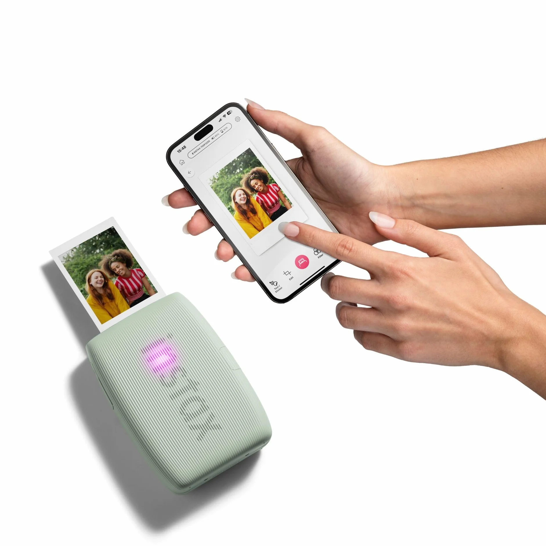 INSTAX mini LINK 3 drukarka do zdjęć ze smartfona, Sage Green