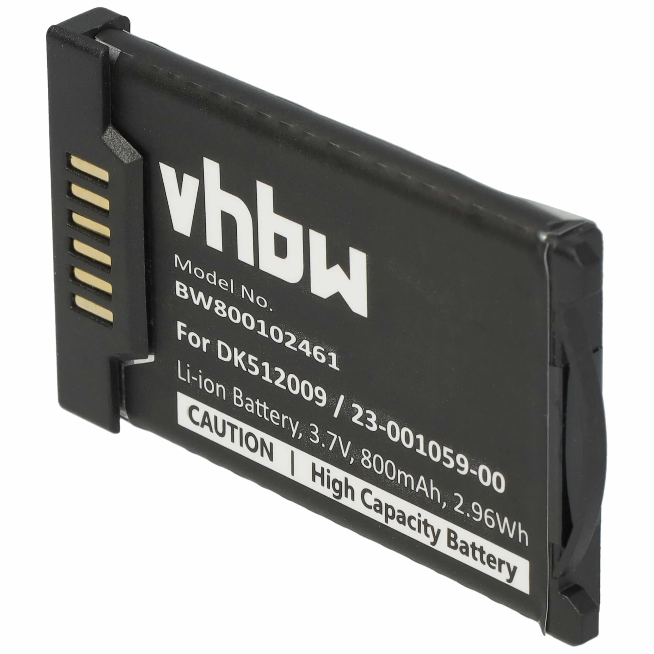 vhbw 10x akumulator zastępczy do DeTeWe DK512009, 23-001059-00 do bezprzewodowego telefonu stacjonarnego (800 mAh, 3,7 V, litowo-jonowy)