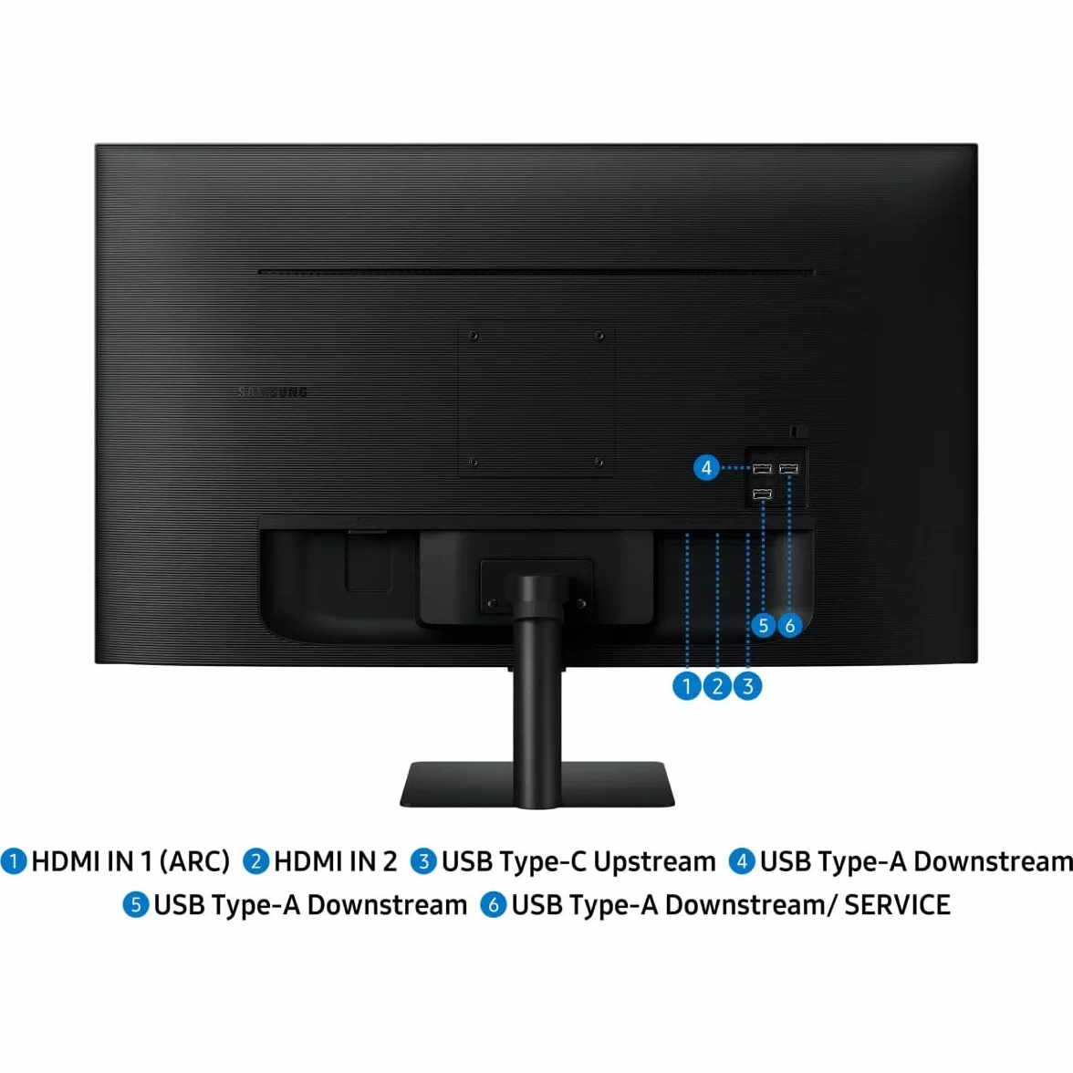 Samsung Monitor M70F 32" VA 4K 60Hz