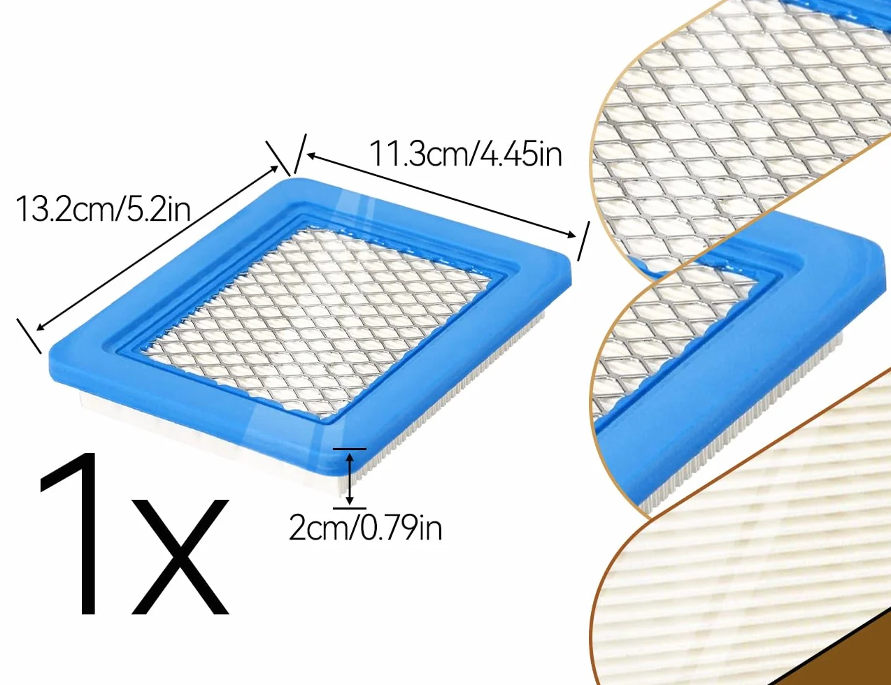 Filtr powietrza do kosiarki Briggs & Stratton 491588 399959 491588S