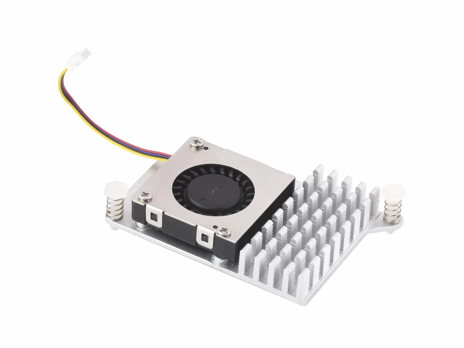 Waveshare Active Cooler (B), Compatible with Raspberry Pi 5, Active Cooling Fan, Aluminium Heatsink, with Thermal Pads