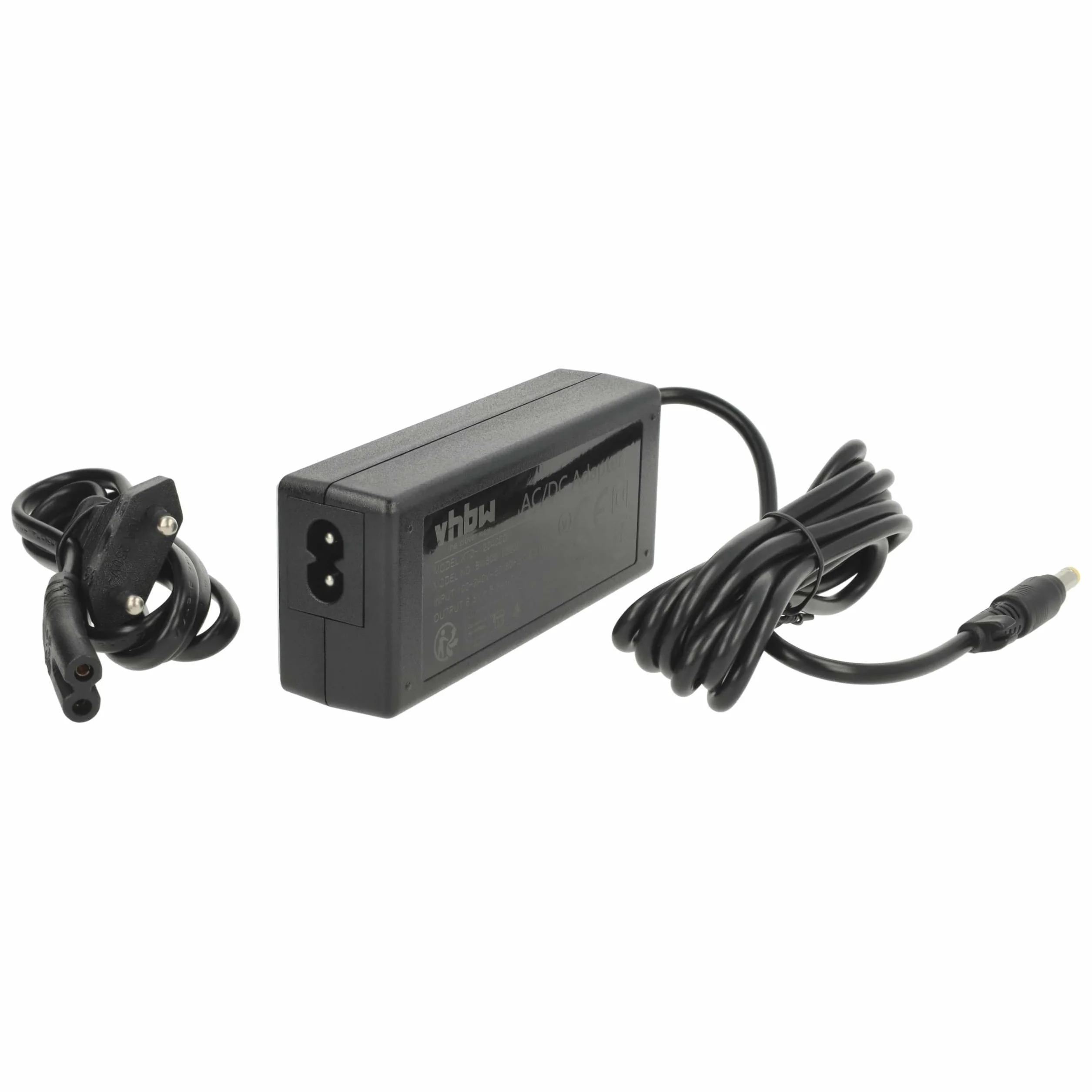 vhbw 220V Kabel ładujący, ładowarka 48W (8,5V/5.6A) z okrągłym złączem do Sony Playstation 2, PS2, PS2 Slim Line, wersja 70004,75004,77004