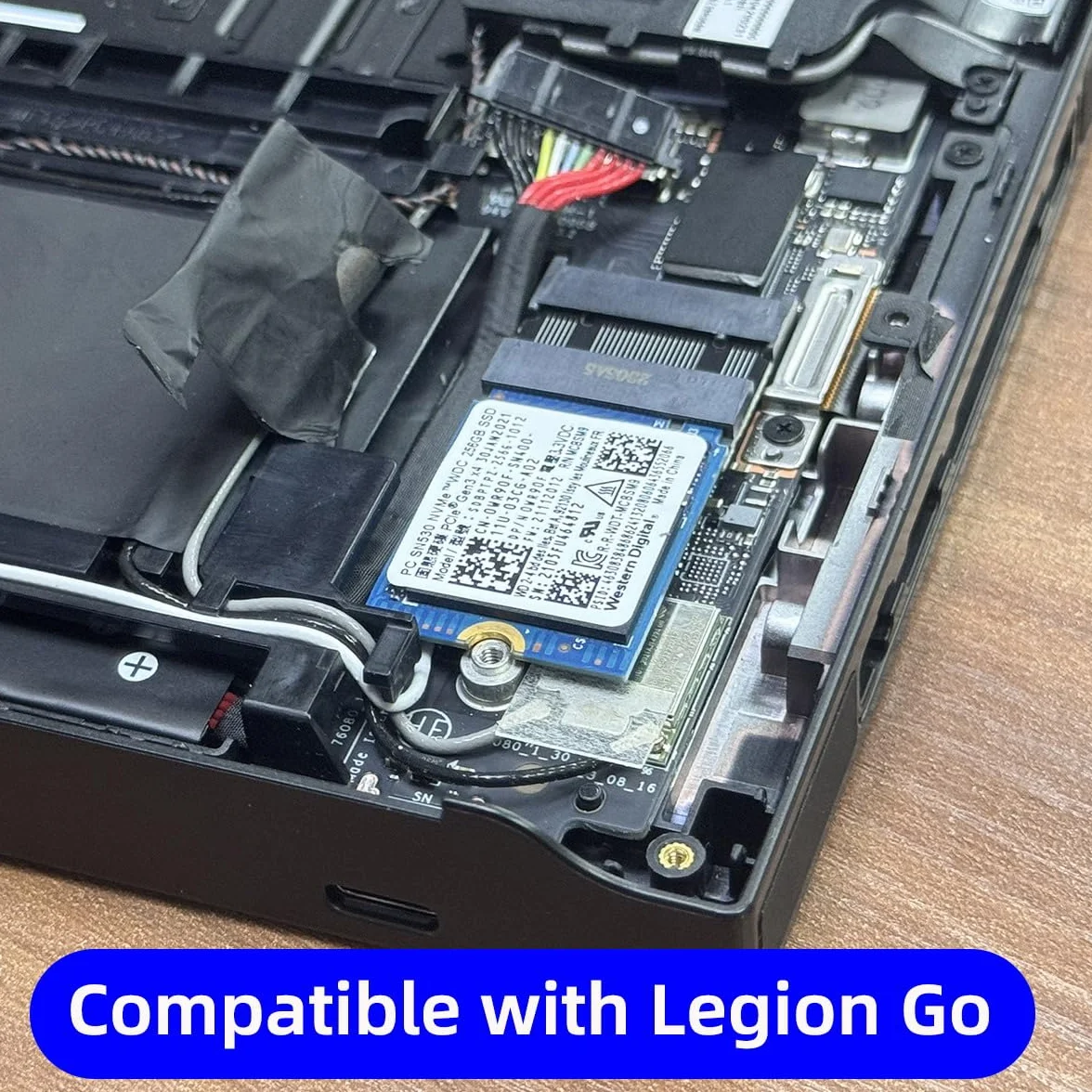 CY NGFF B+M NVME M-Key 22x30mm do 22x42mm Adapter przedłużający męsko-żeński kompatybilny z Legion Go 2230 2242 SSD