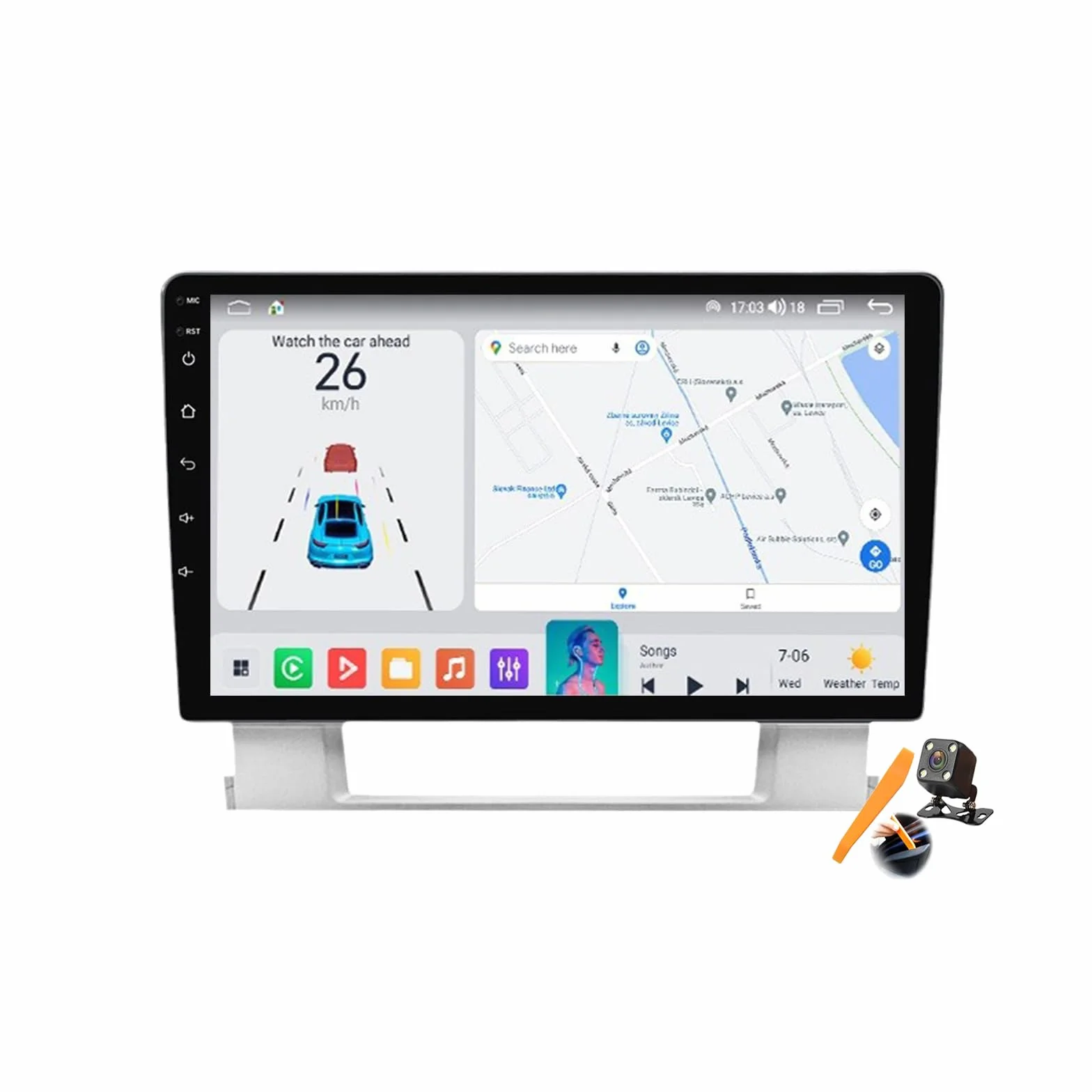Y200s~2/64 GB, Android 15.0 Stereo zamiennik dla Astra J/Excelle 2009-2017 Radio samochodowe z nawigacją GPS 9-calowy przenośny odtwarzacz multimedialny DVD Odbiornik FM BT z Android