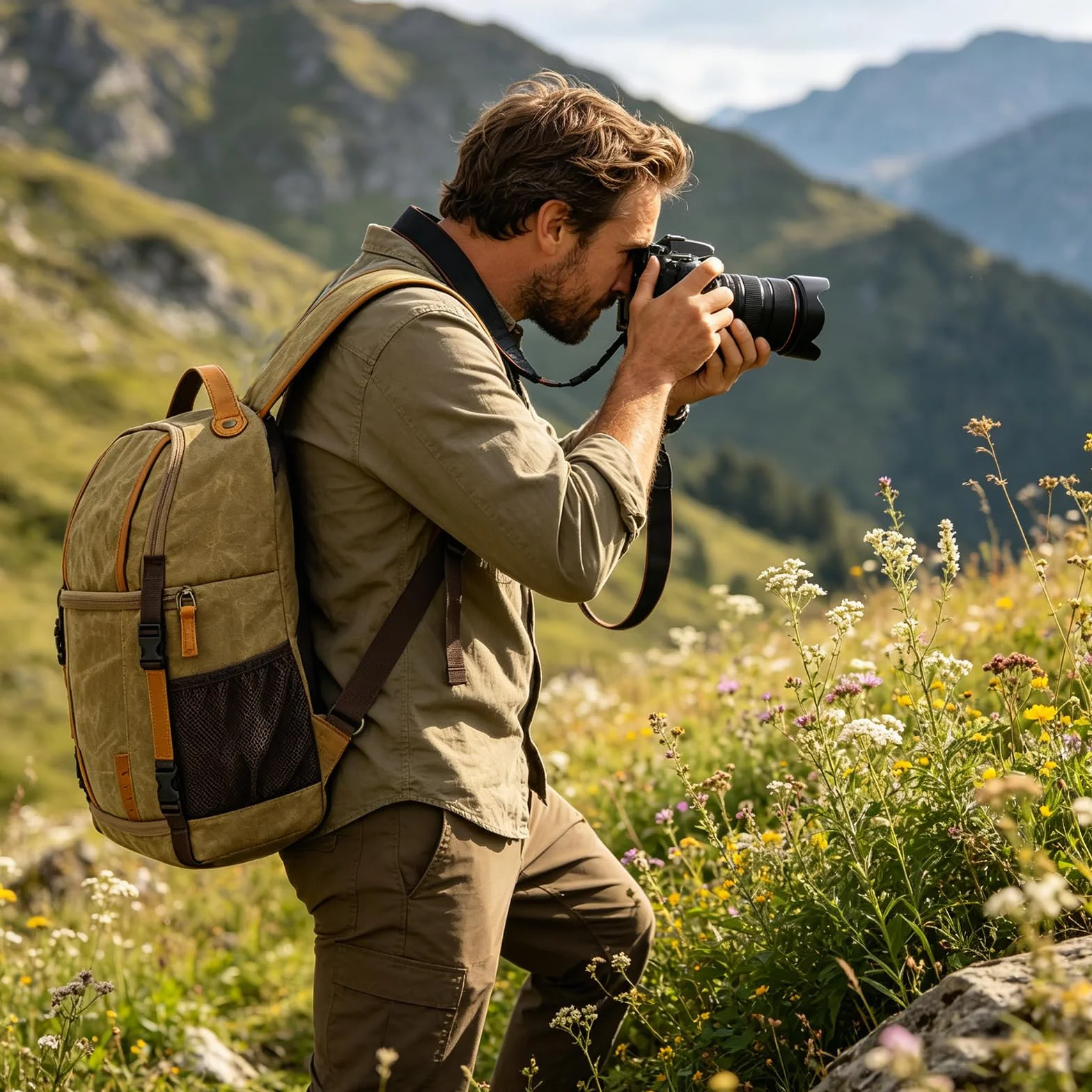 Torba na aparat, odporna na wstrząsy, plecak na aparat, regulowany pasek na ramię ze zdejmowaną przegrodą, wodoodporny plecak na soczewki DSLR i akcesoria