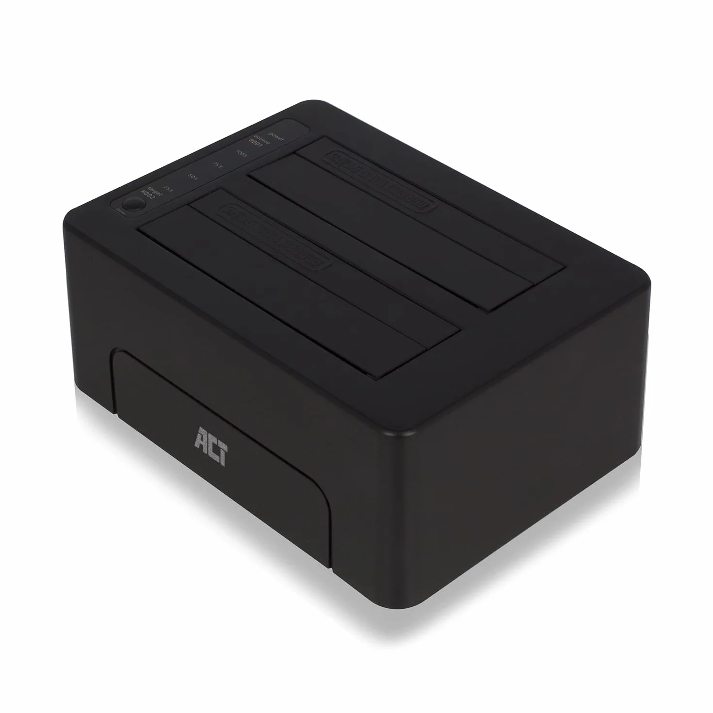 ACT Podwójna stacja dokująca USB 3.1 Gen1 (USB3.0) do dysków twardych 2,5 i 3,5-calowych SATA/SSDs AC1504