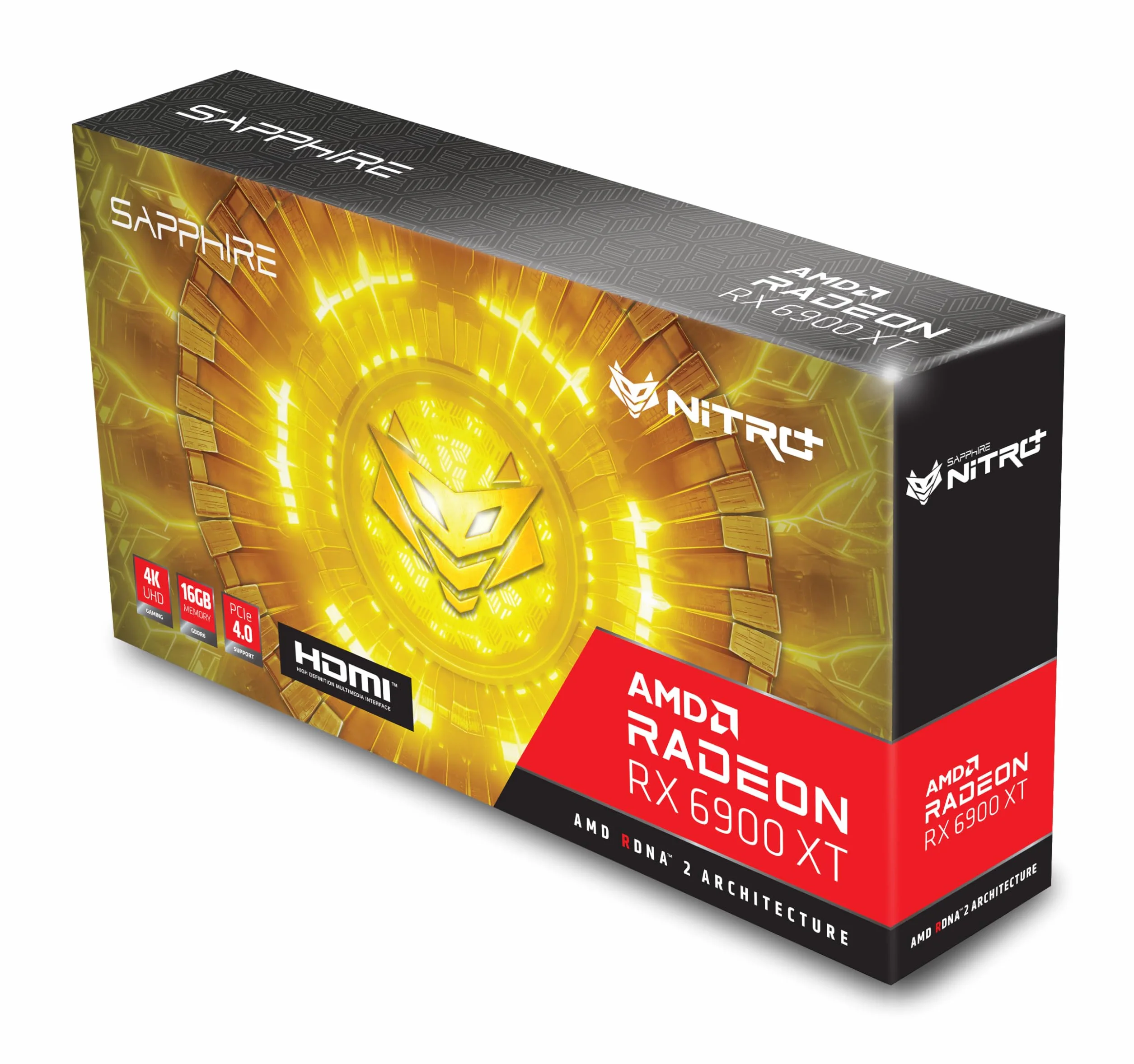 NITRO+ AMD RADEON RX 6900XT OC grafitowa karta grafitowa 16 GB GDDR6