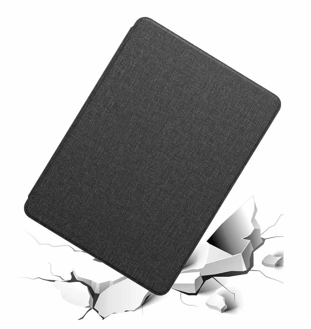 Zcooooool Pokrowiec z tkaniny do 6-calowego Kindle Paperwhite (7./6./5. generacji - 2015/2013/2012 wydany model: DP75SDI lub EY21) antypoślizgowe etui Paperwhite