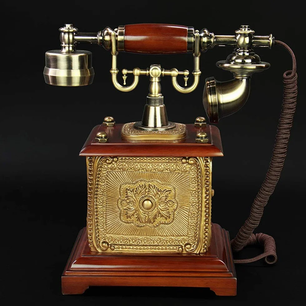 Telefon Stacjonarny Do Domu, Europejski Telefon Antyczny, Telefony Z Tarczą Obrotową, Telefon Stacjonarny Retro, Telefon Stacjonarny Na Biurko, Telefon Przewodowy D