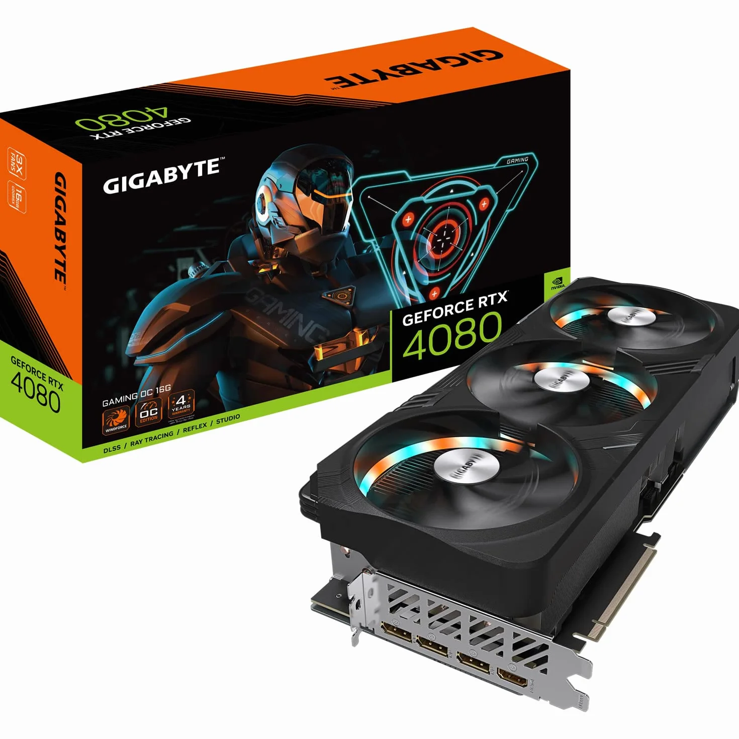 Gigabyte Karta graficzna GeForce RTX 4080 16 GB GAMING OC