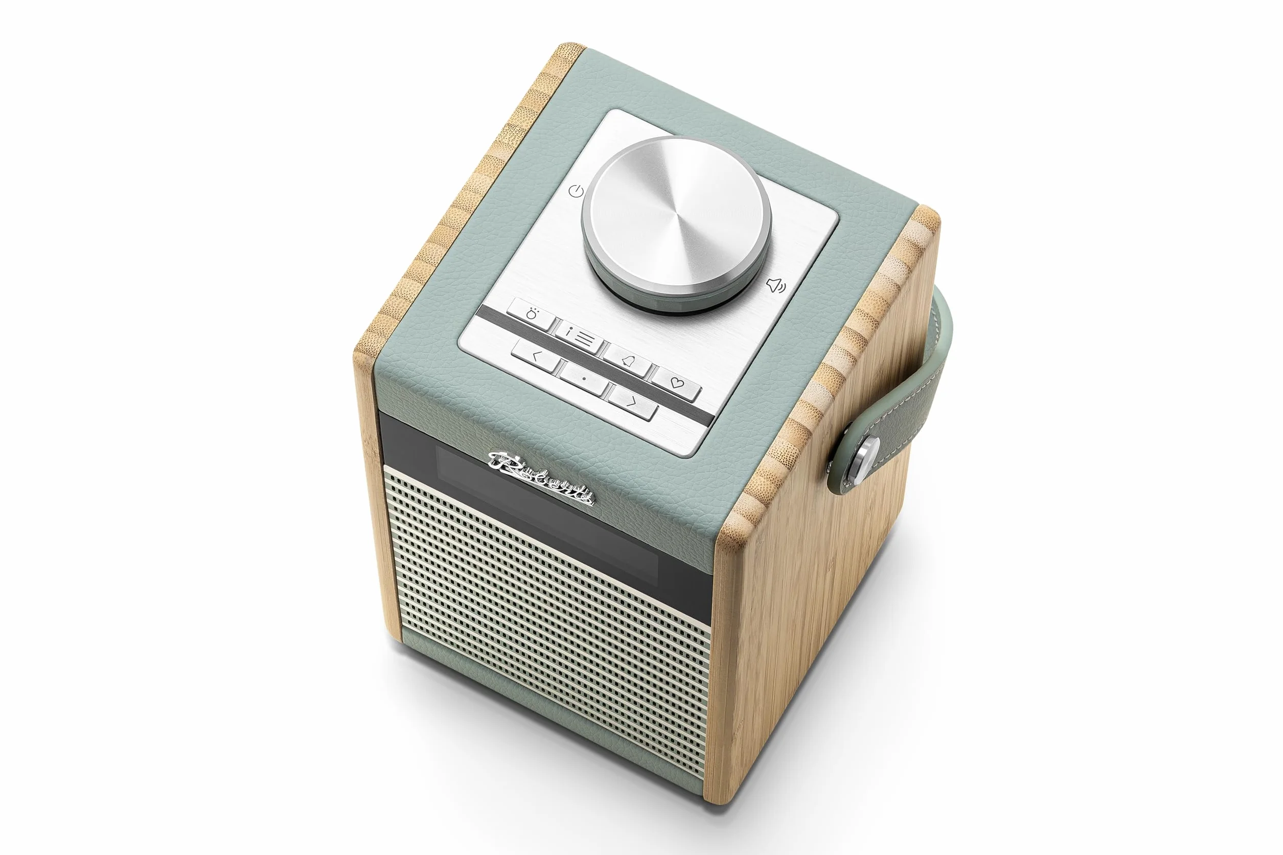 Rambler MIDI Przenośny budzik retro Dab+/FM/Bluetooth Sky Blue