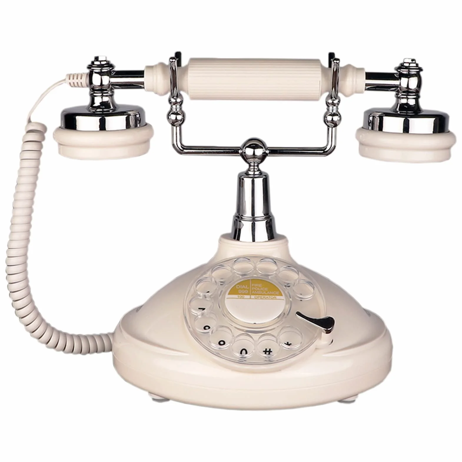 Europejski telefon retro Telefon stacjonarny Home Office Amerykański Antyczny Kreatywny Modny Retro Dzwonki(Rotate)
