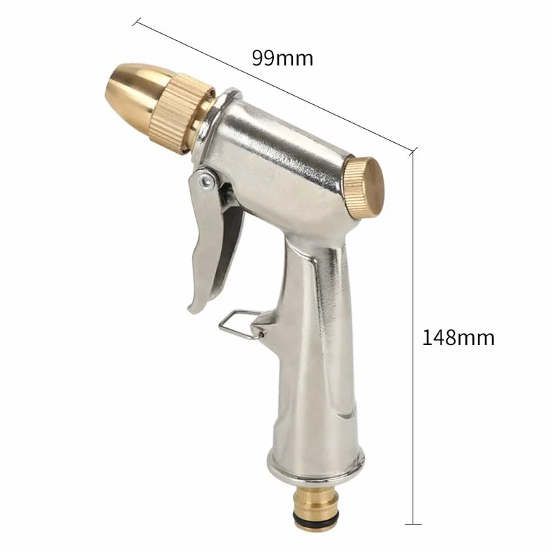 Metalowy pistolet natryskowy z 4 trybami wysokociśnieniowa dysza wodna