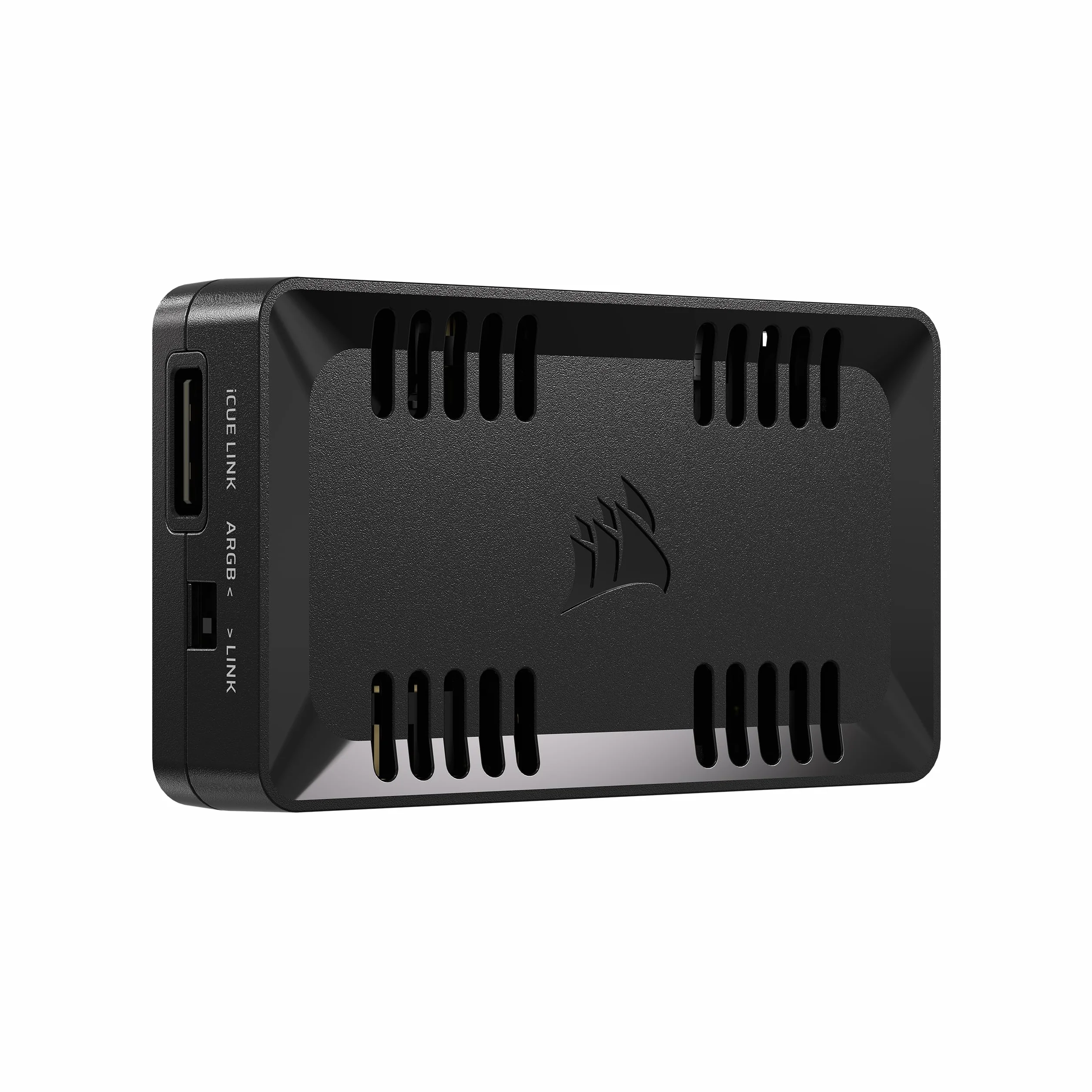 CORSAIR COMMANDER DUO iCUE LINK Oświetlenie RGB i kontroler wentylatora PWM ARGB – sterowanie 12 wentylatorami PWM z łańcuchami stokrotkowymi, w zestawie dwa elastyczne czujniki temperatury, kolor
