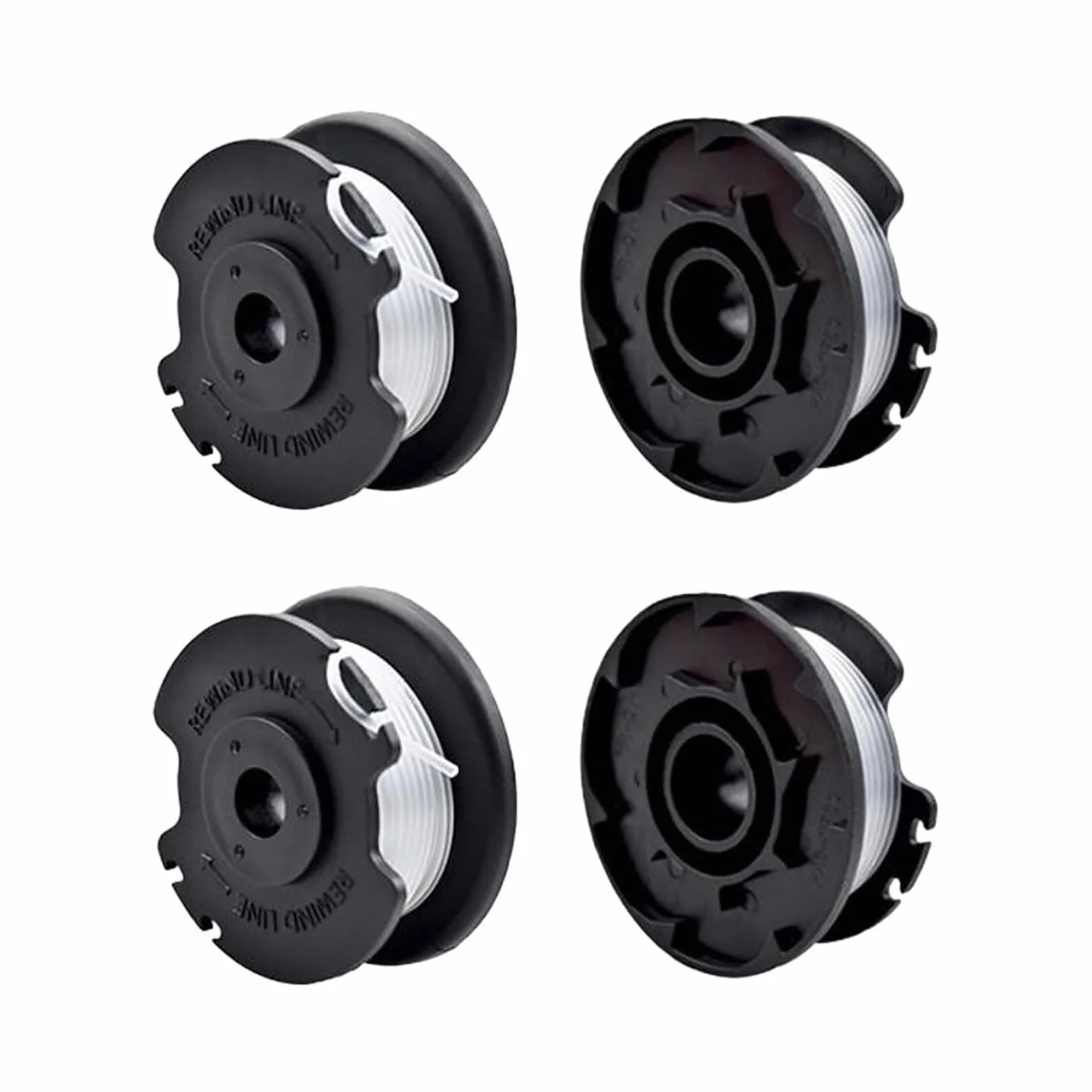 4 sztuki szpula żyłki GE-CT 18/28 Li do podkaszarki Ø 1,65 mm x 4 m pasuje do podkaszarki GE-CT 18/28 Li TC