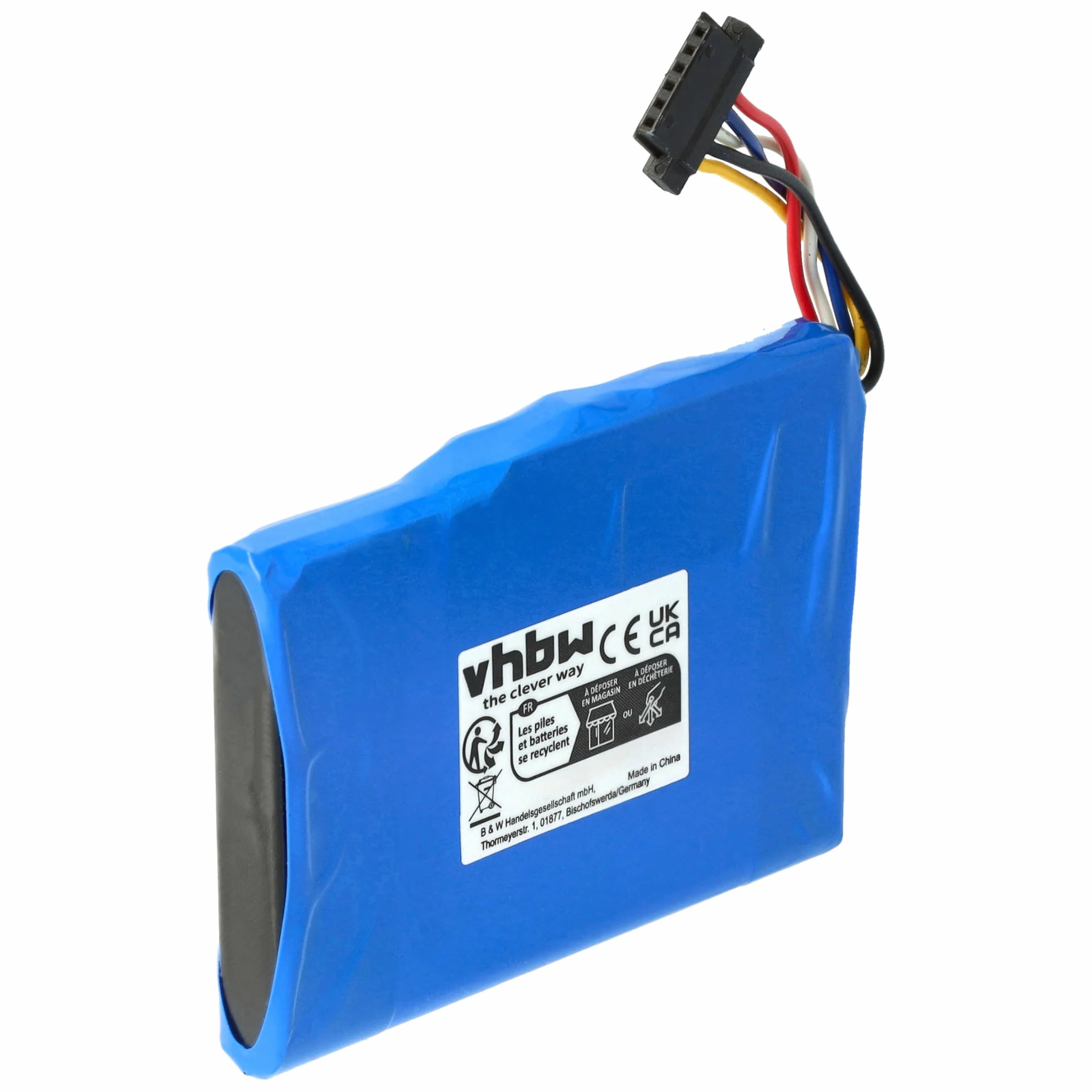 vhbw Zapasowa bateria kompatybilna z systemem nawigacji GPS Acer N35 Sat Nav (1000 mAh, 3,7 V, litowo-jonowa)