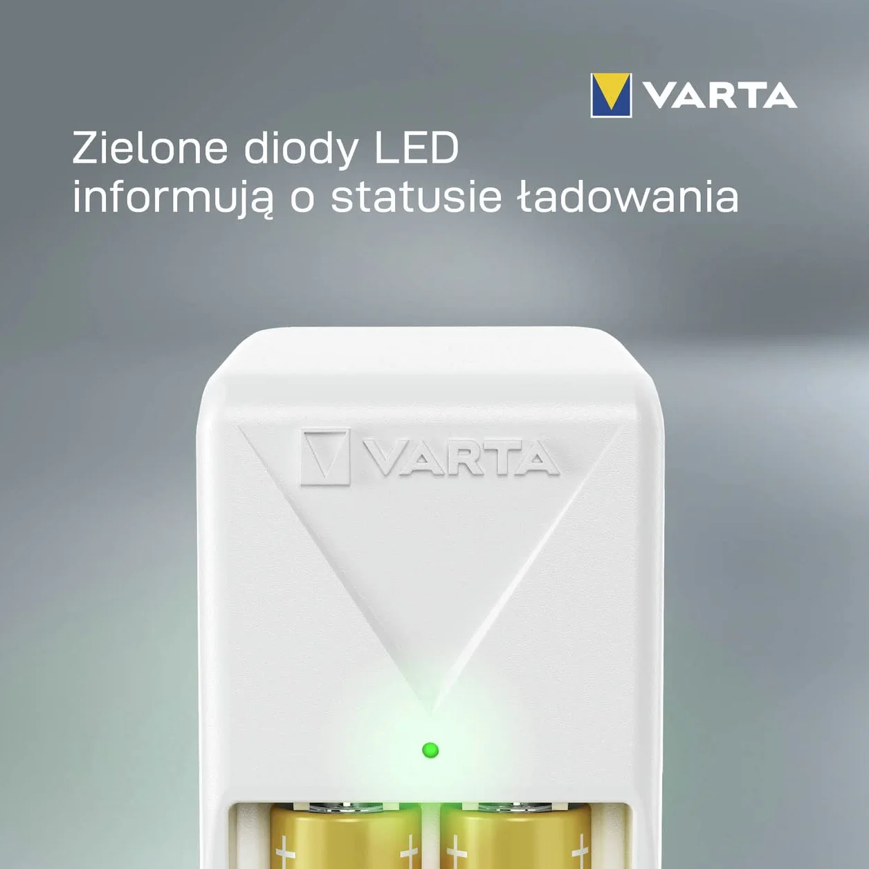 Varta Mini ładowarka Mini Charger na 2 akumulatory niklowo-metalowo-wodorkowe (NiMH) AA, AAA (w tym 2 x akumulator AAA 2100 mAh), wtyczka UE