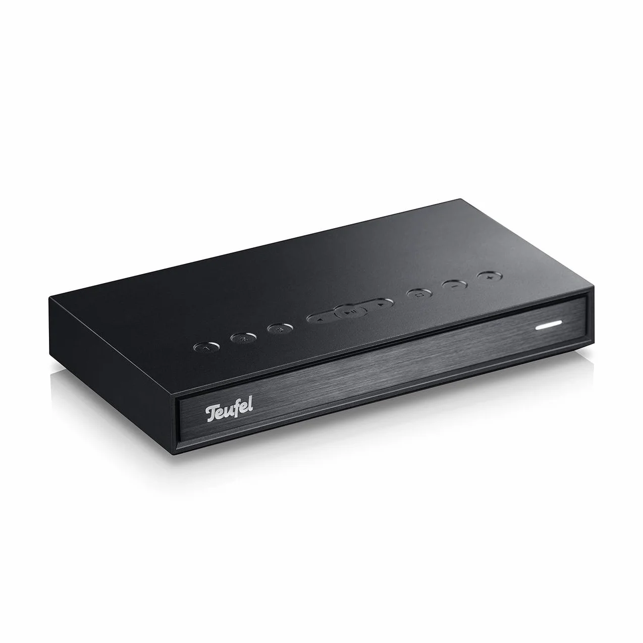 Teufel Streamer uniwersalny odtwarzacz sieciowy Wi-Fi i Bluetooth Multiroom czarny