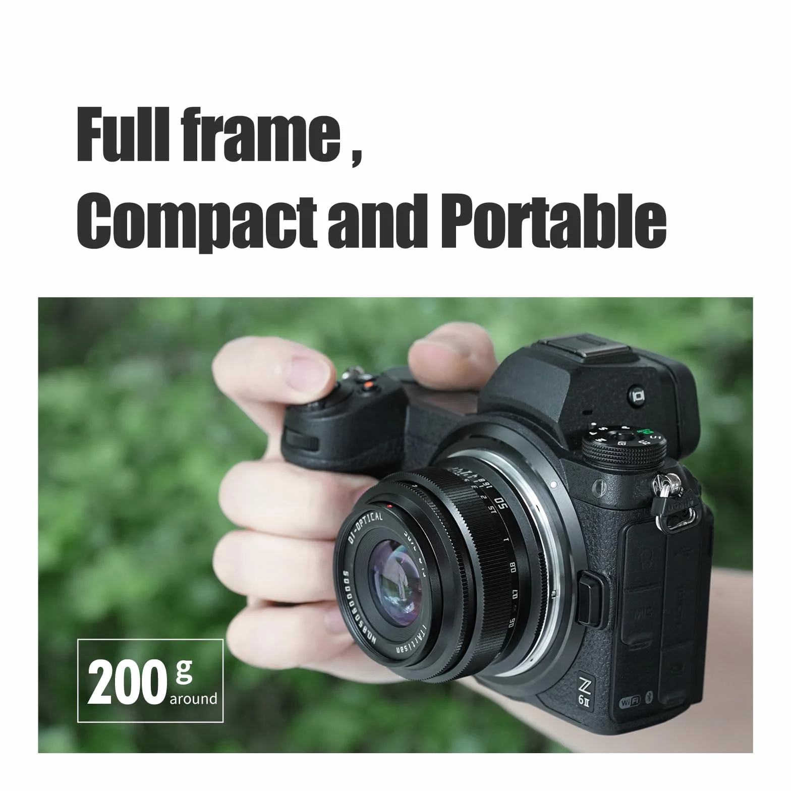 TTARTISAN 50 mm f2 Full Frame Ręczna regulacja ostrości obiektyw aparatu do montażu L-Mount (L-Mount)