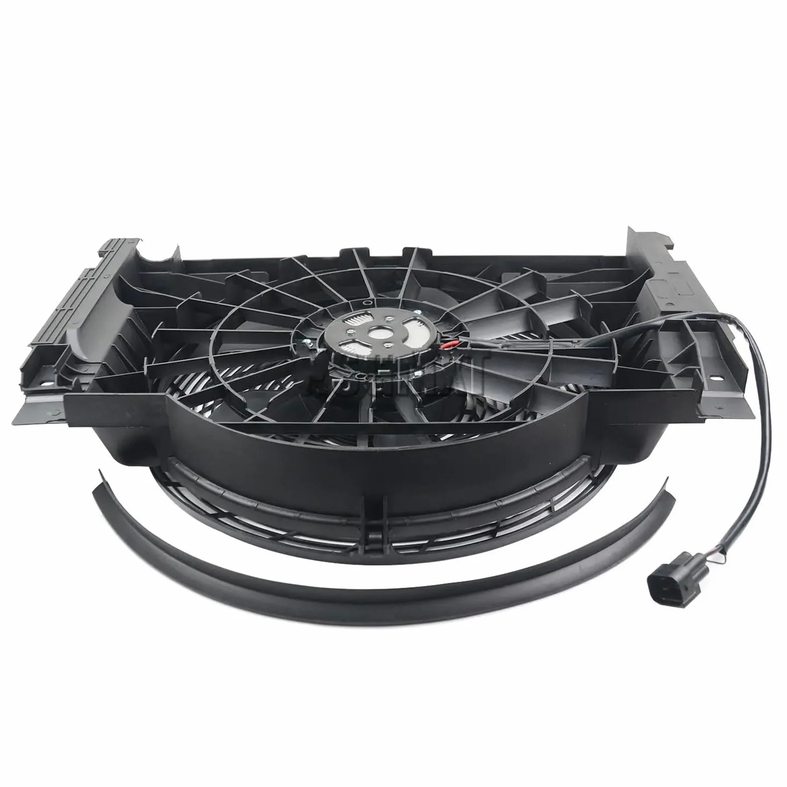 Zestaw Chłodzący AP03 400W wentylator chłodnicy z modułem i silnikiem bezszczotkowym do BMW E53 X5 4.4i 3.0d 4.6is 3.0i 64506908124 Radiator przewodzącym