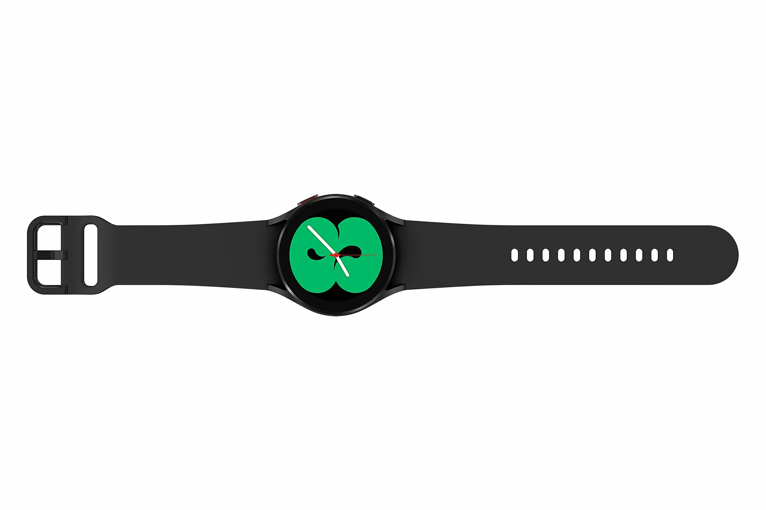 Samsung Galaxy Watch 4-40mm - czarny - inteligentny zegarek z paskiem sportowym - wyświetlacz 3,04 cm (1,19")