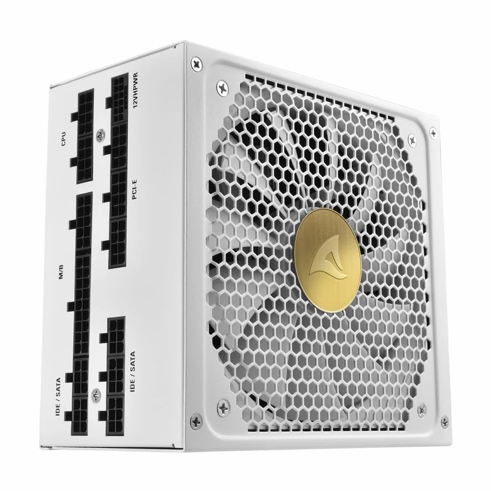 Power SupplySharkoon Rebel P30 White 1000W 80+ Gold
