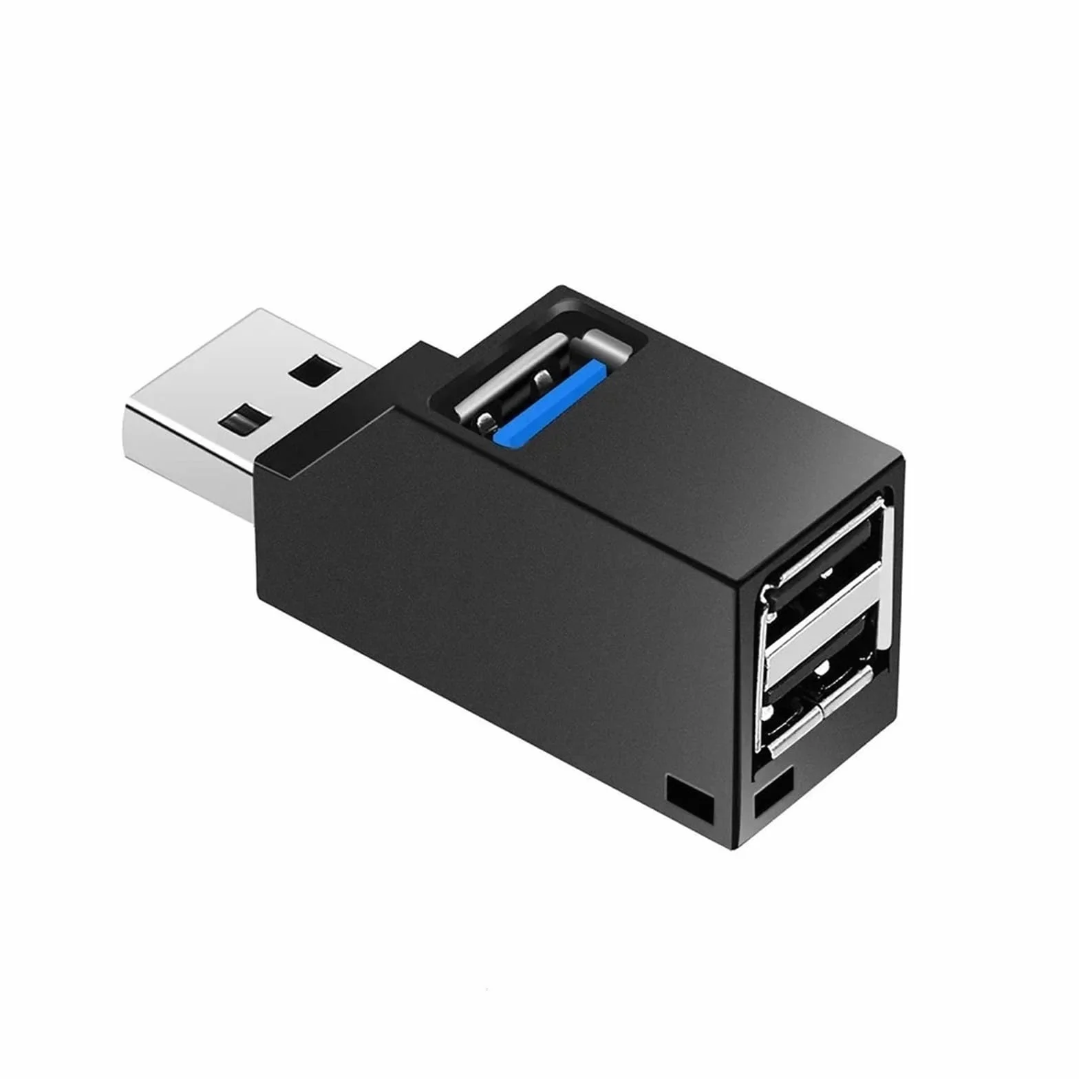 Hub USB 3.0 1-3 porty do mini rozdzielacza, szybki adapter przedłużacz do komputera laptopa, czytnika kart dysku U