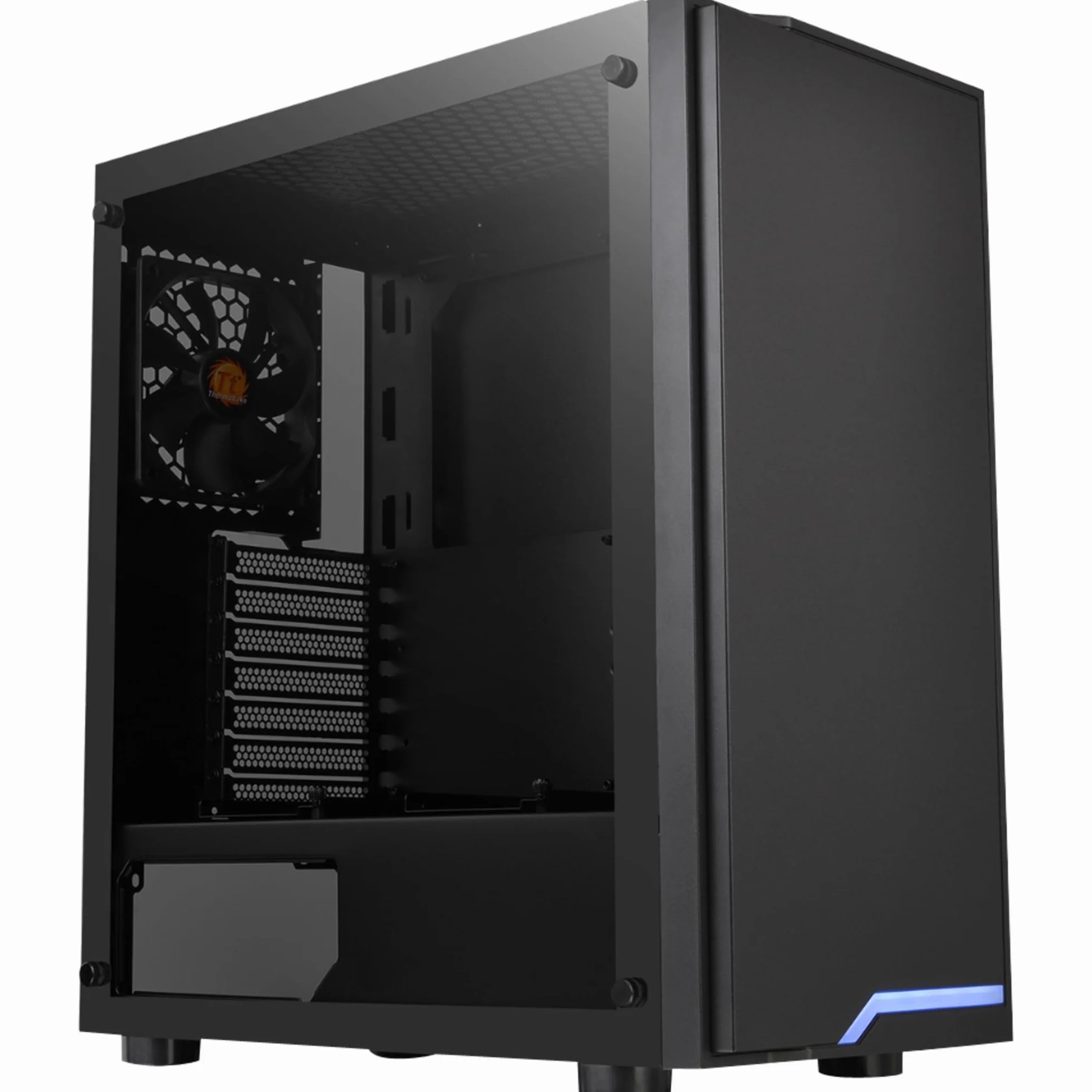 Thermaltake H100 TG ATX Mid Tower PC obudowa | czarna